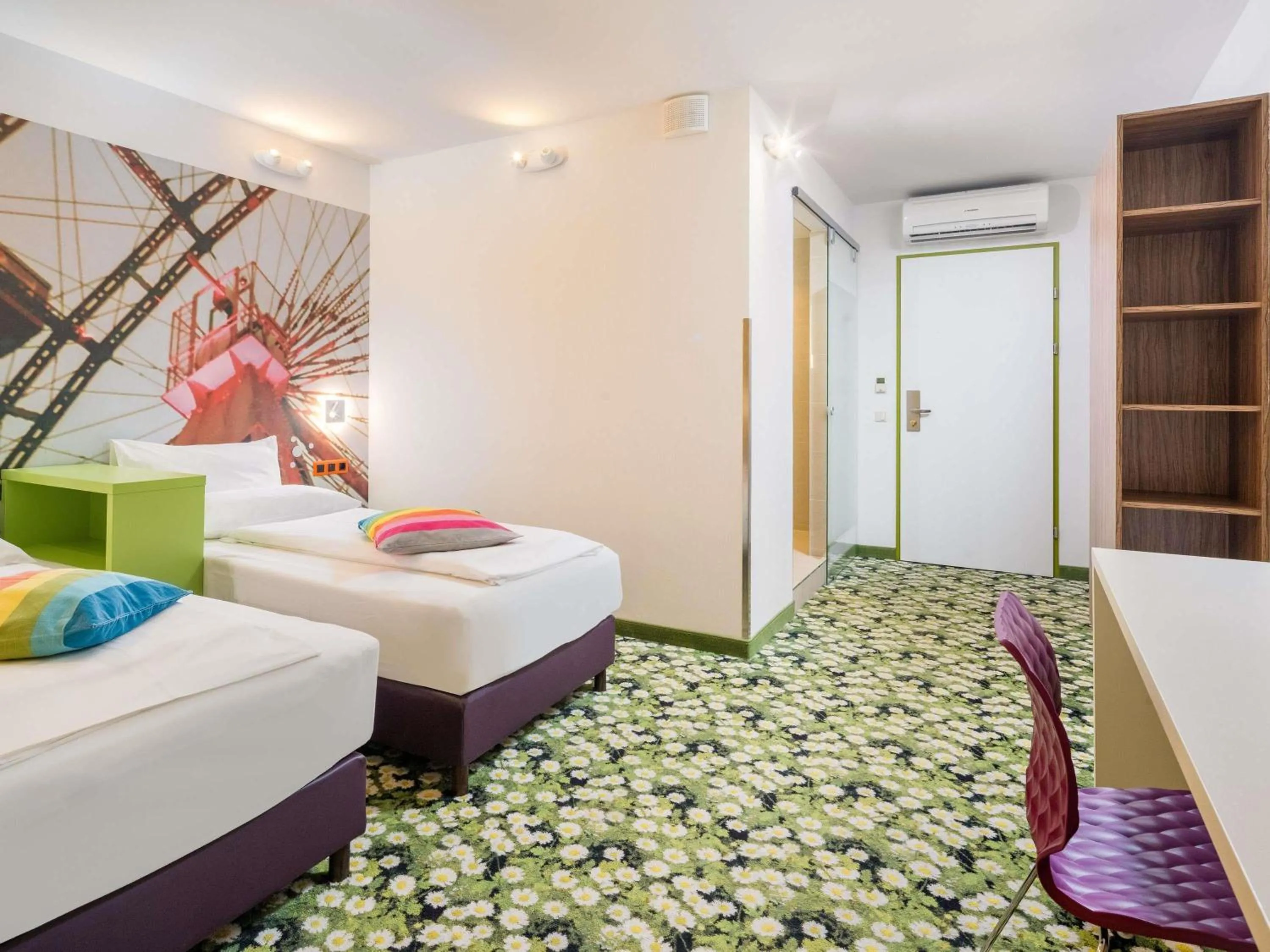 Bedroom, Bed in Ibis Styles Wien City