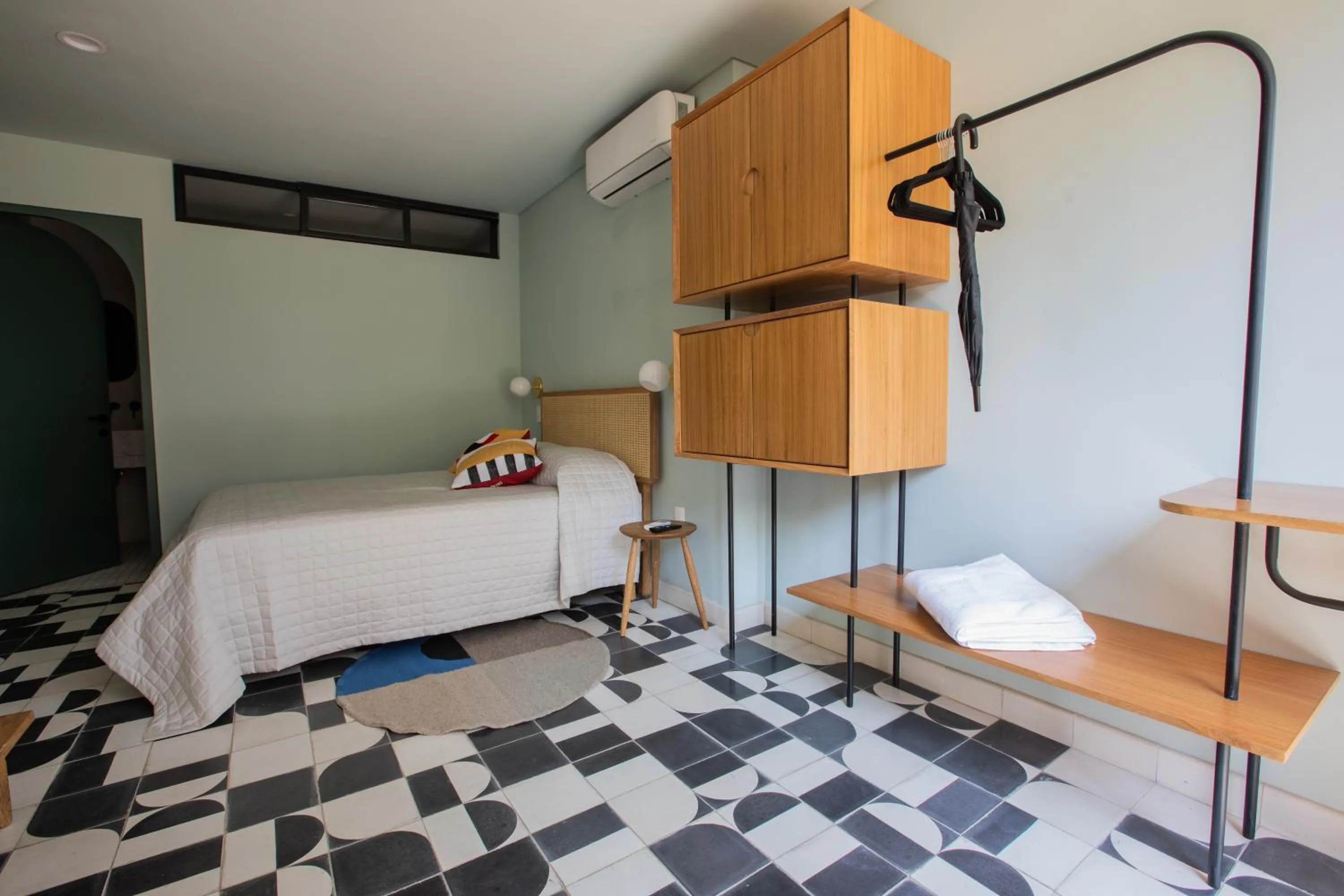 Bed in Casa Ixaya by Barrio México