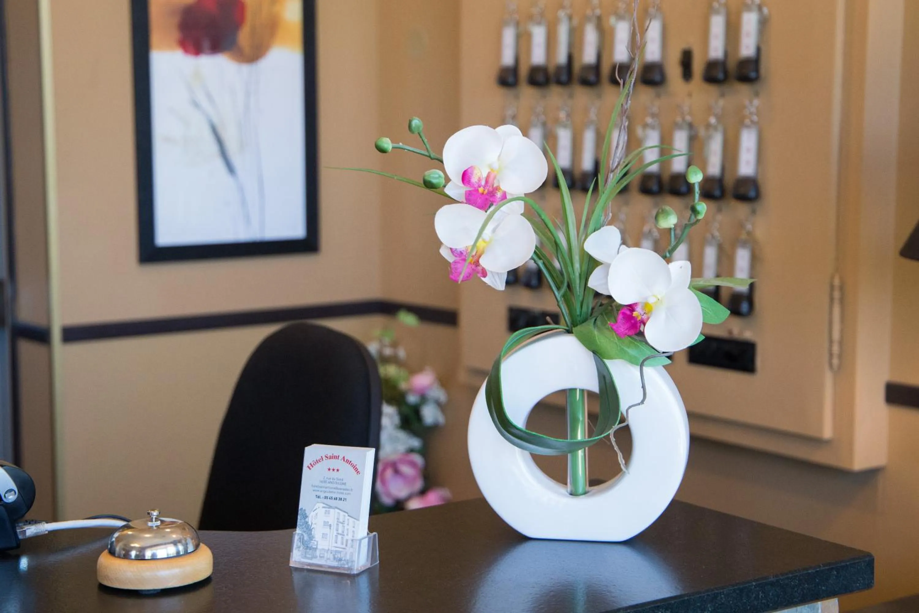 Lobby or reception in Hôtel Saint Antoine