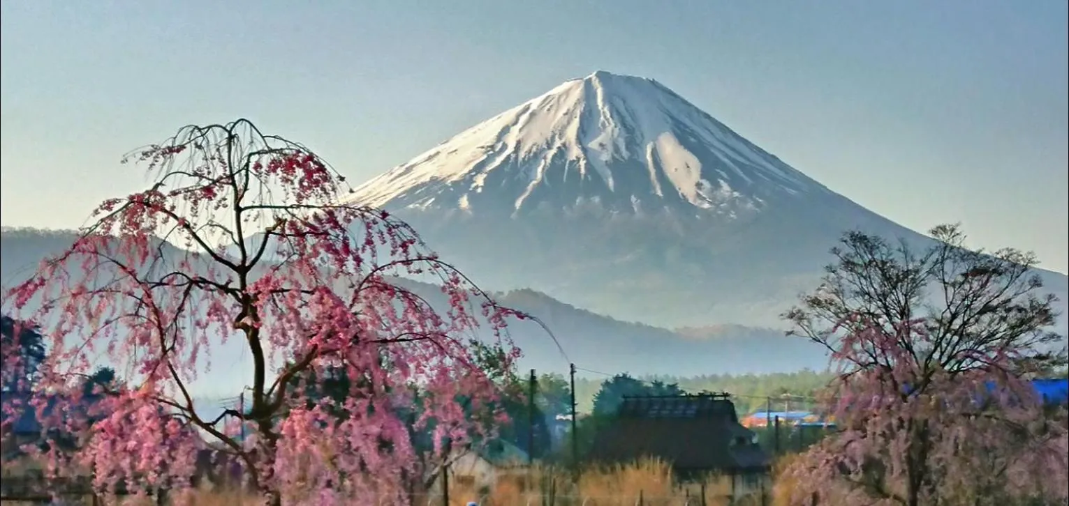 Nearby landmark in Kakureyado Fujikawaguchiko
