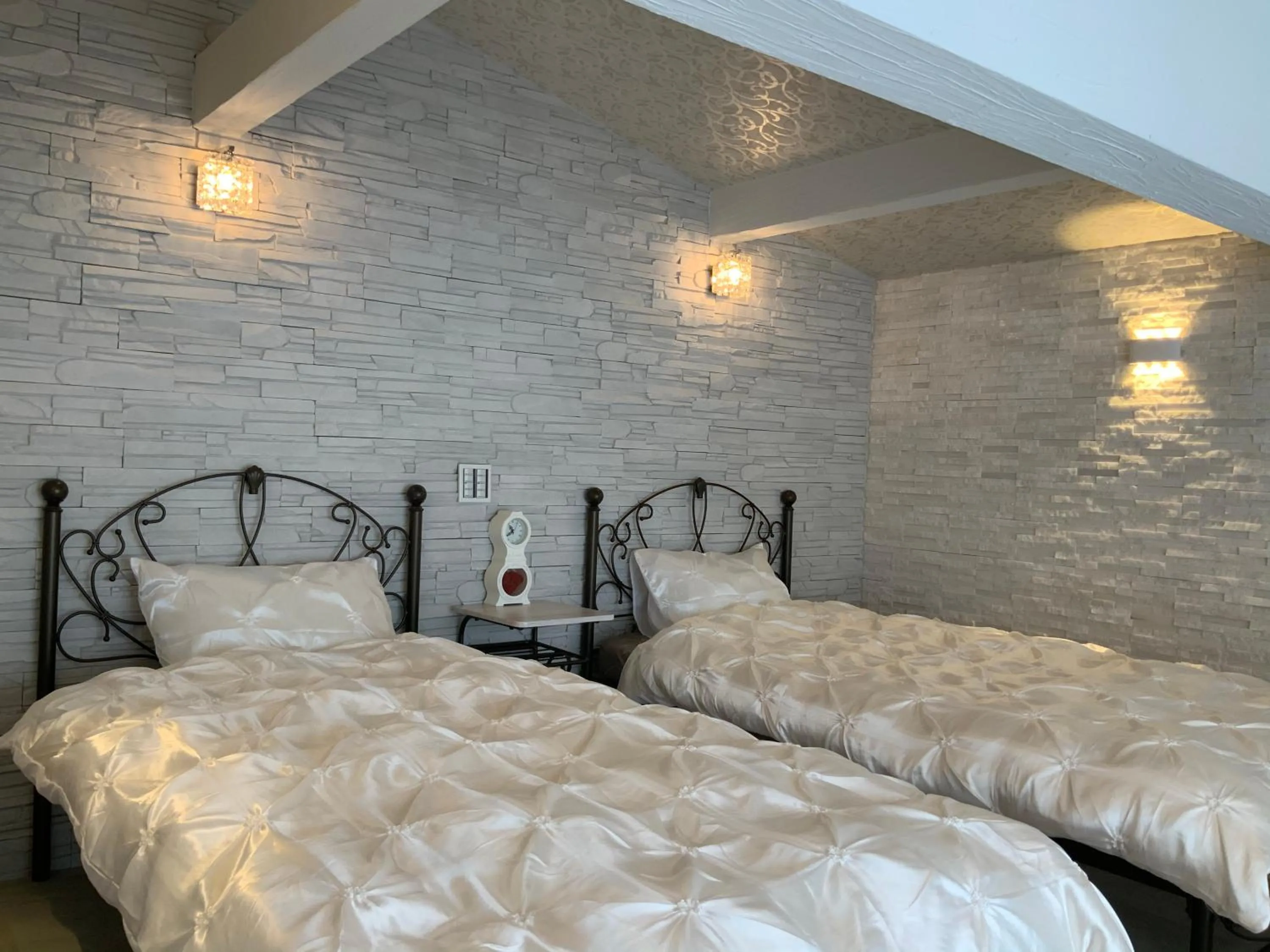 Bed in Kakureyado Fujikawaguchiko