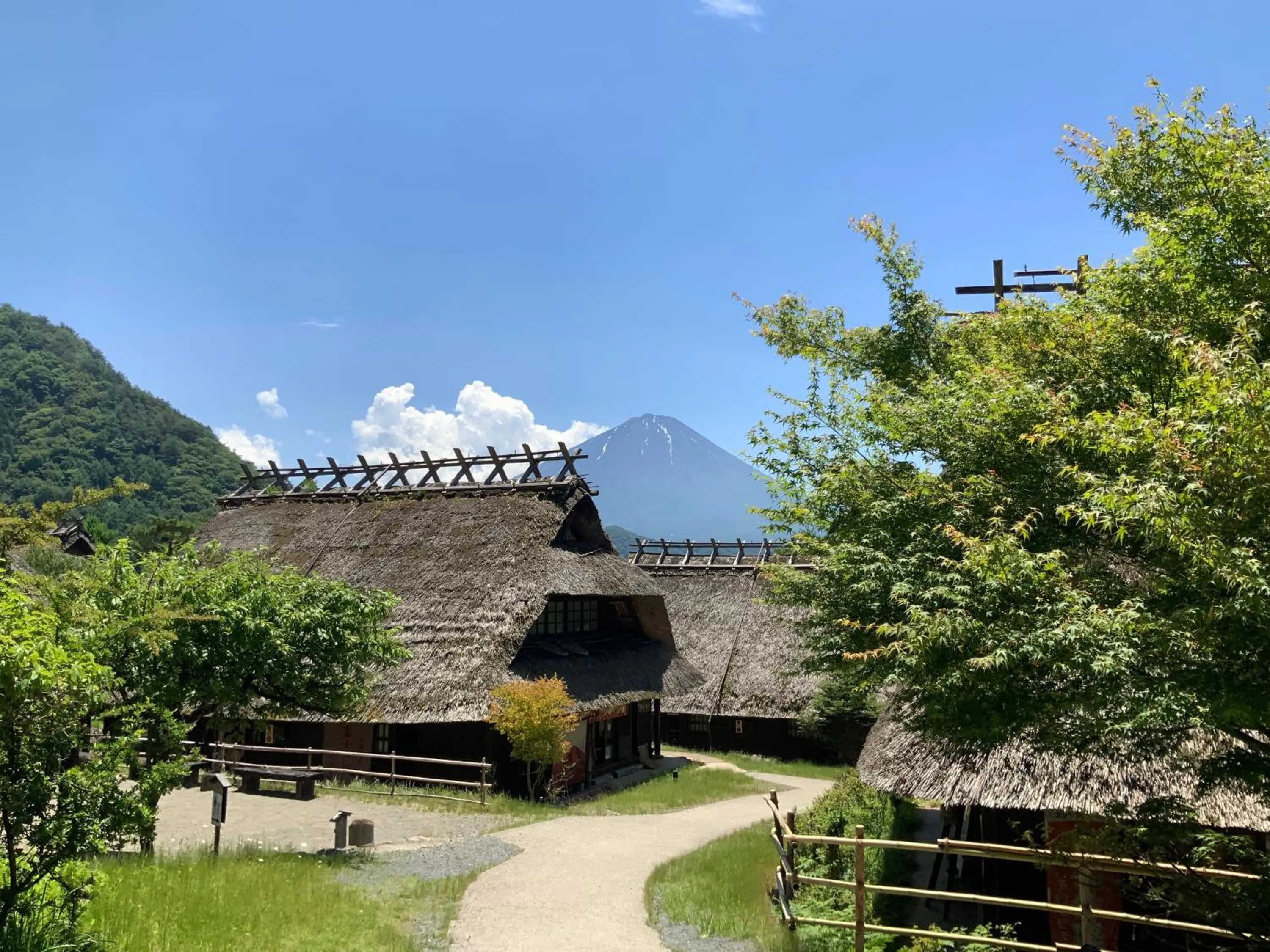 Nearby landmark in Kakureyado Fujikawaguchiko