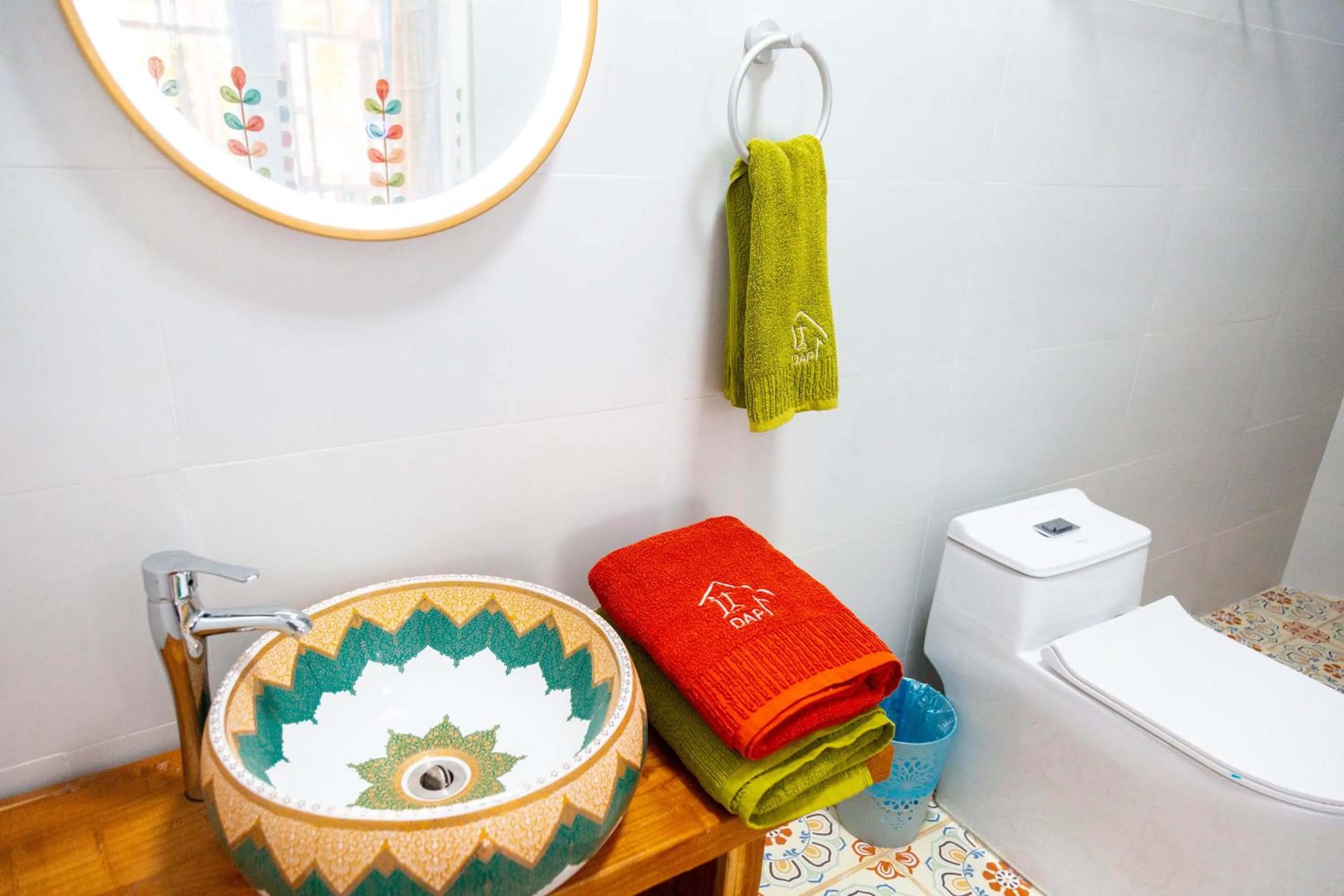 Toilet in New Dap Hostel (in Grape Town)