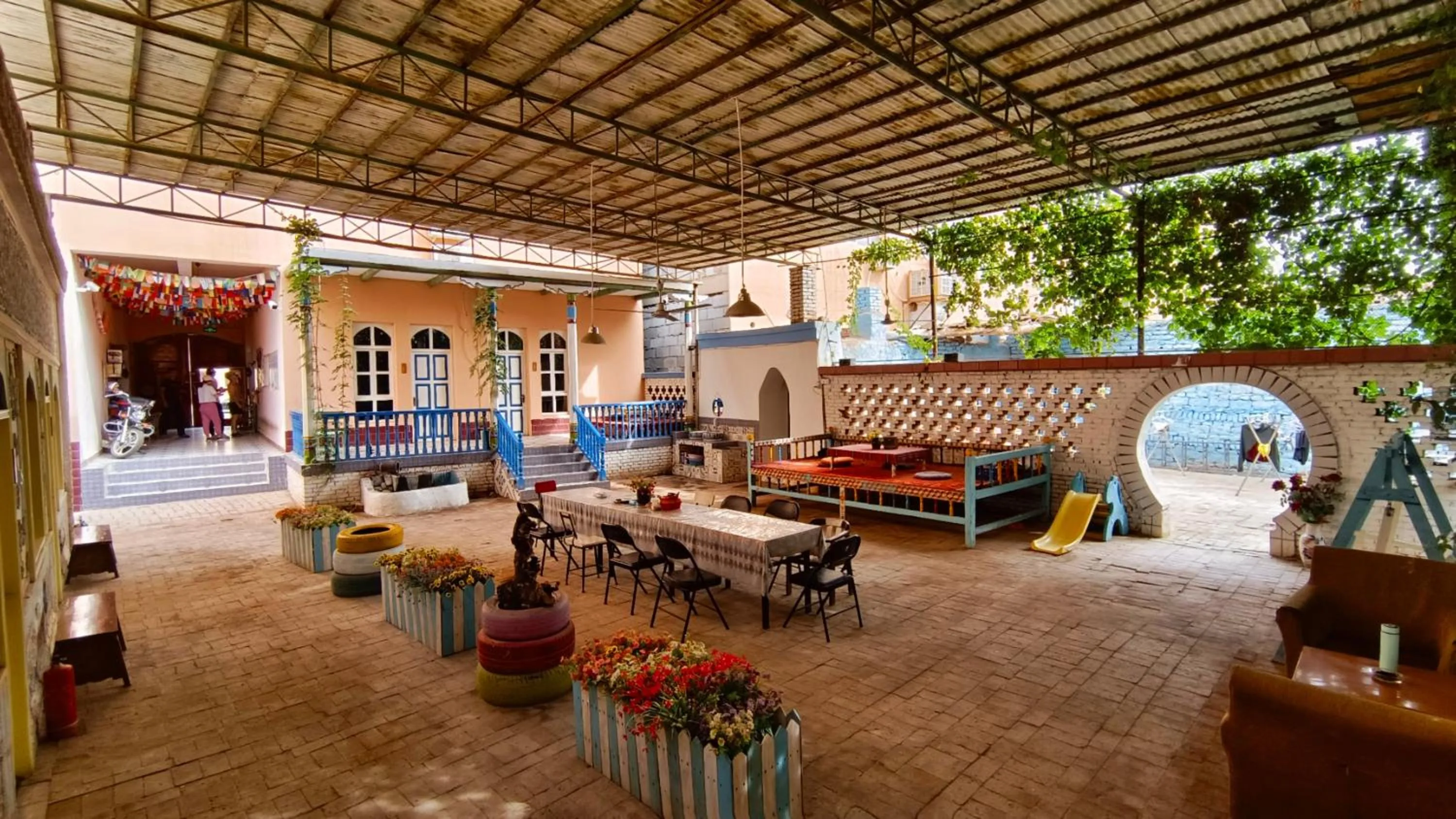 View (from property/room) in New Dap Hostel (in Grape Town)