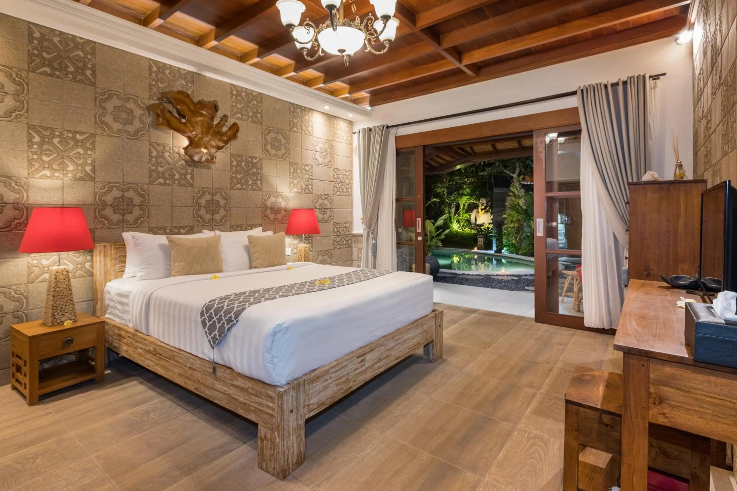Bed in Villa SoDe Balangan by Nagisa Bali