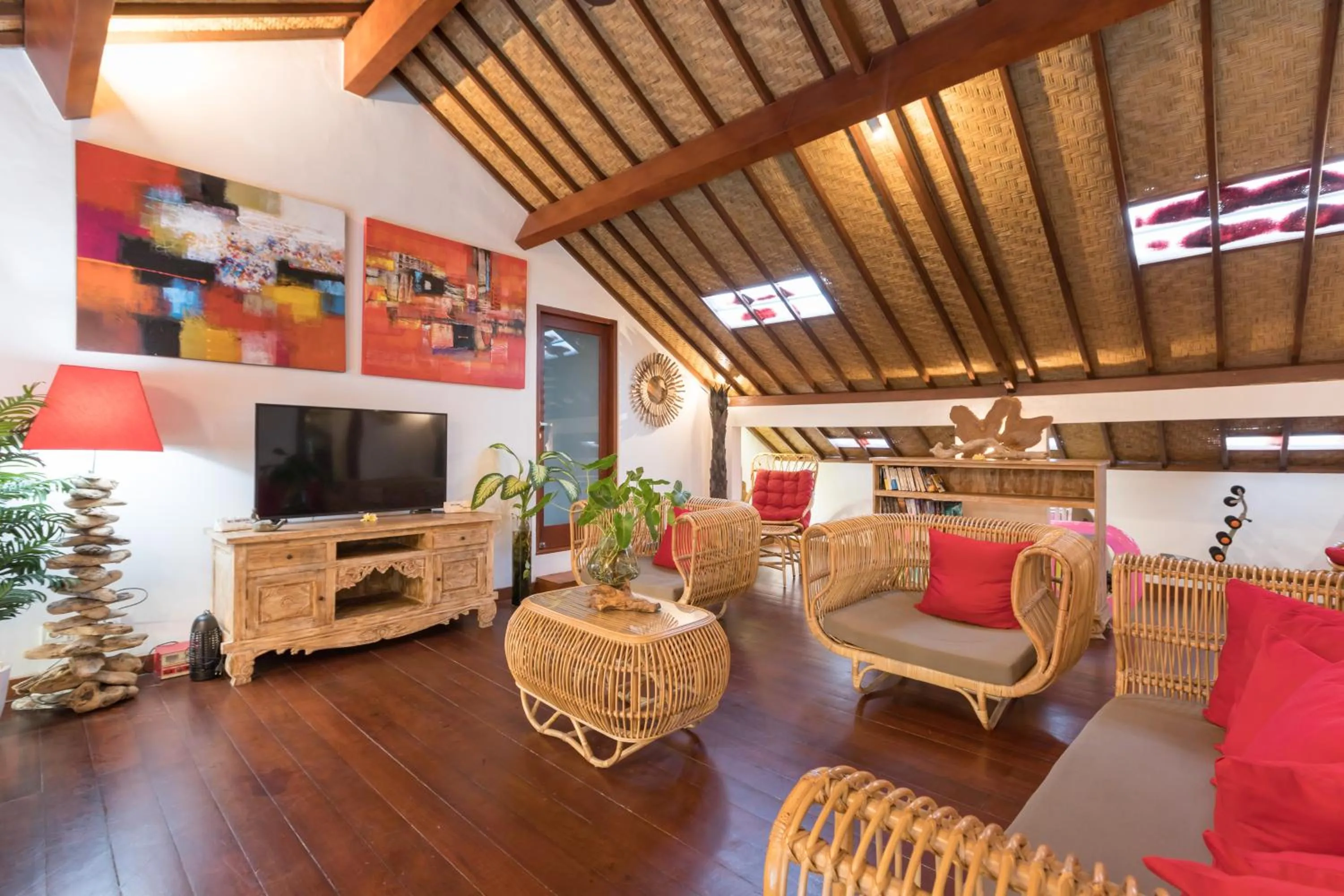 Living room in Villa SoDe Balangan by Nagisa Bali