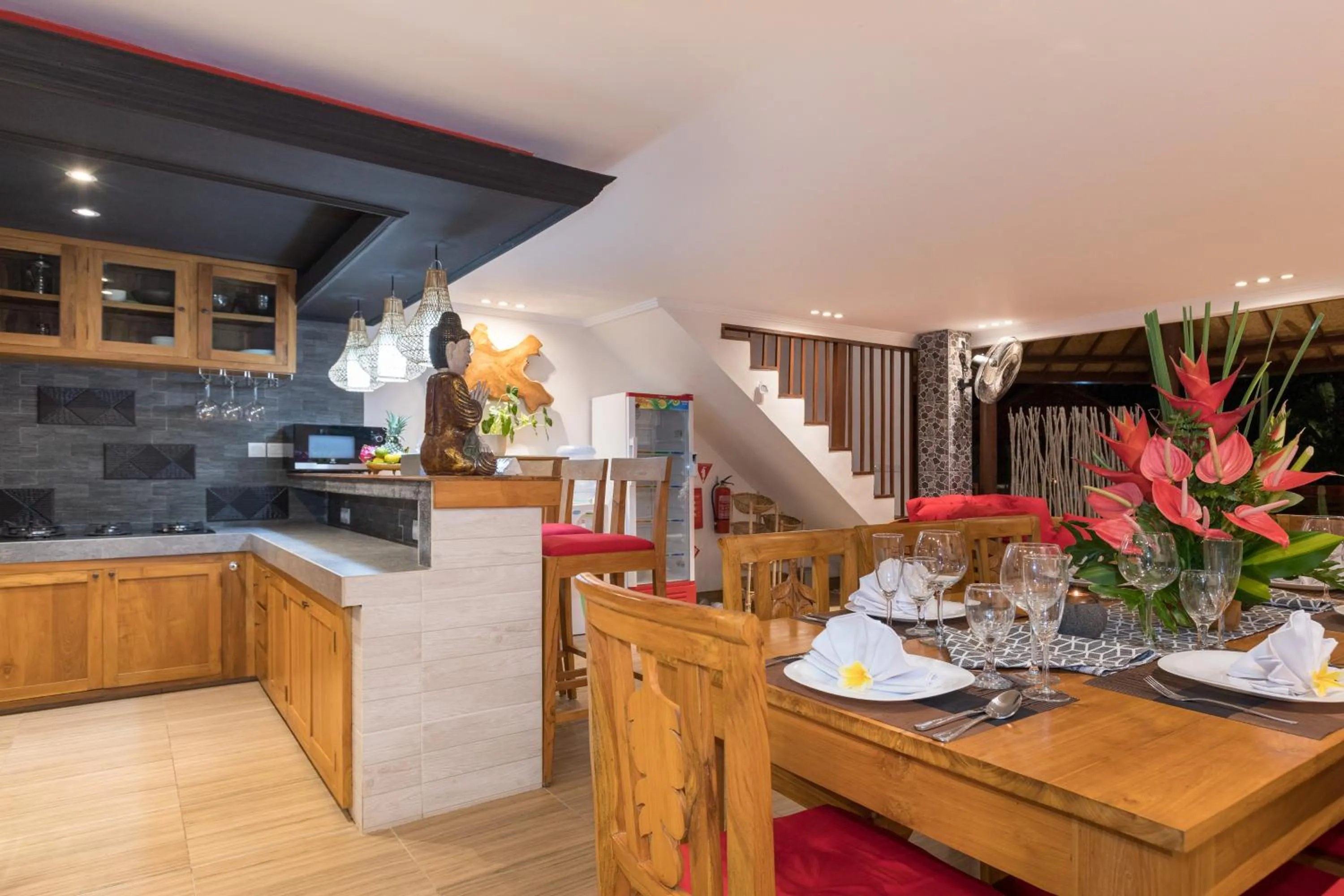 Kitchen or kitchenette in Villa SoDe Balangan by Nagisa Bali