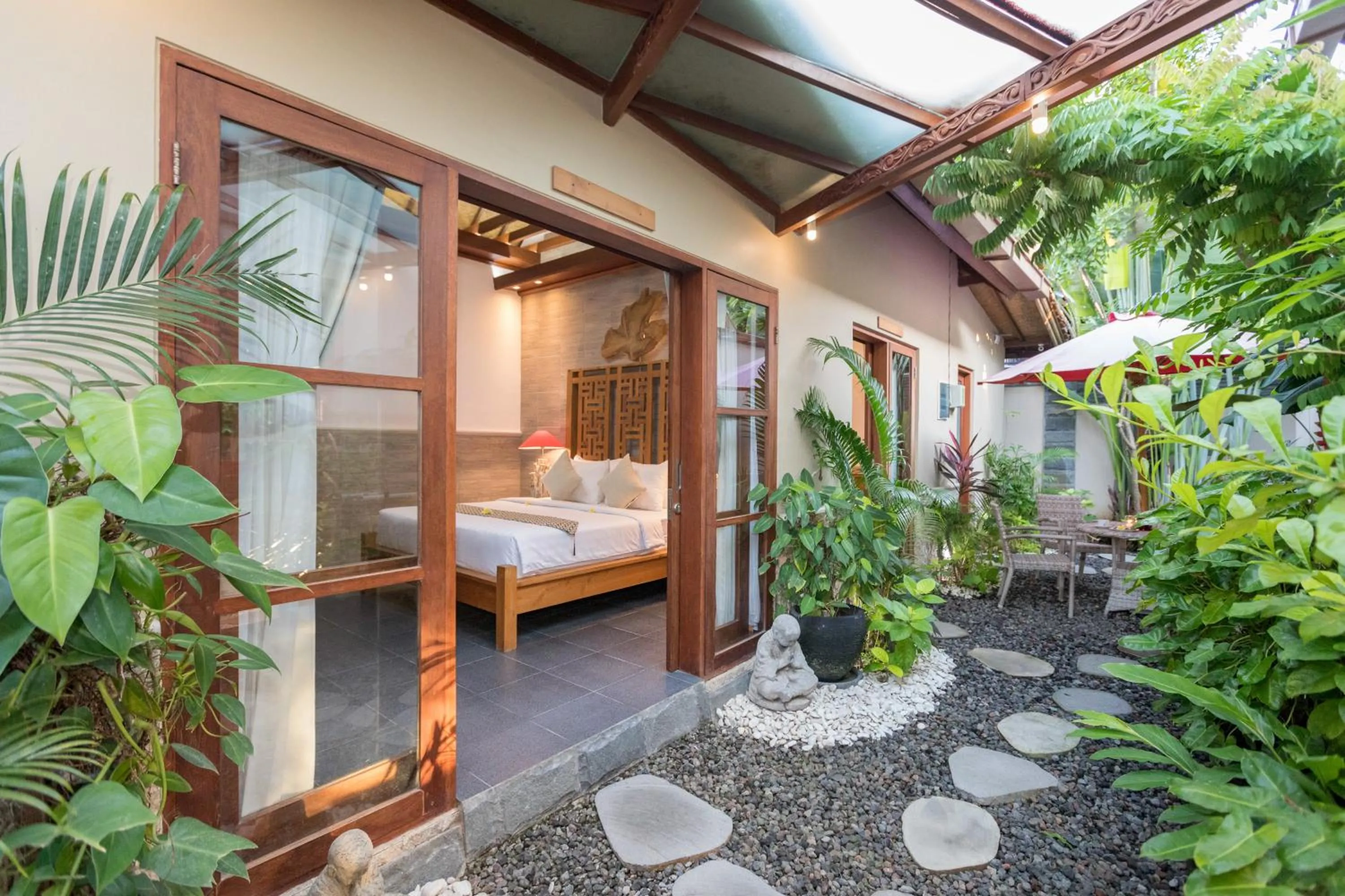 View (from property/room), Bed in Villa SoDe Balangan by Nagisa Bali