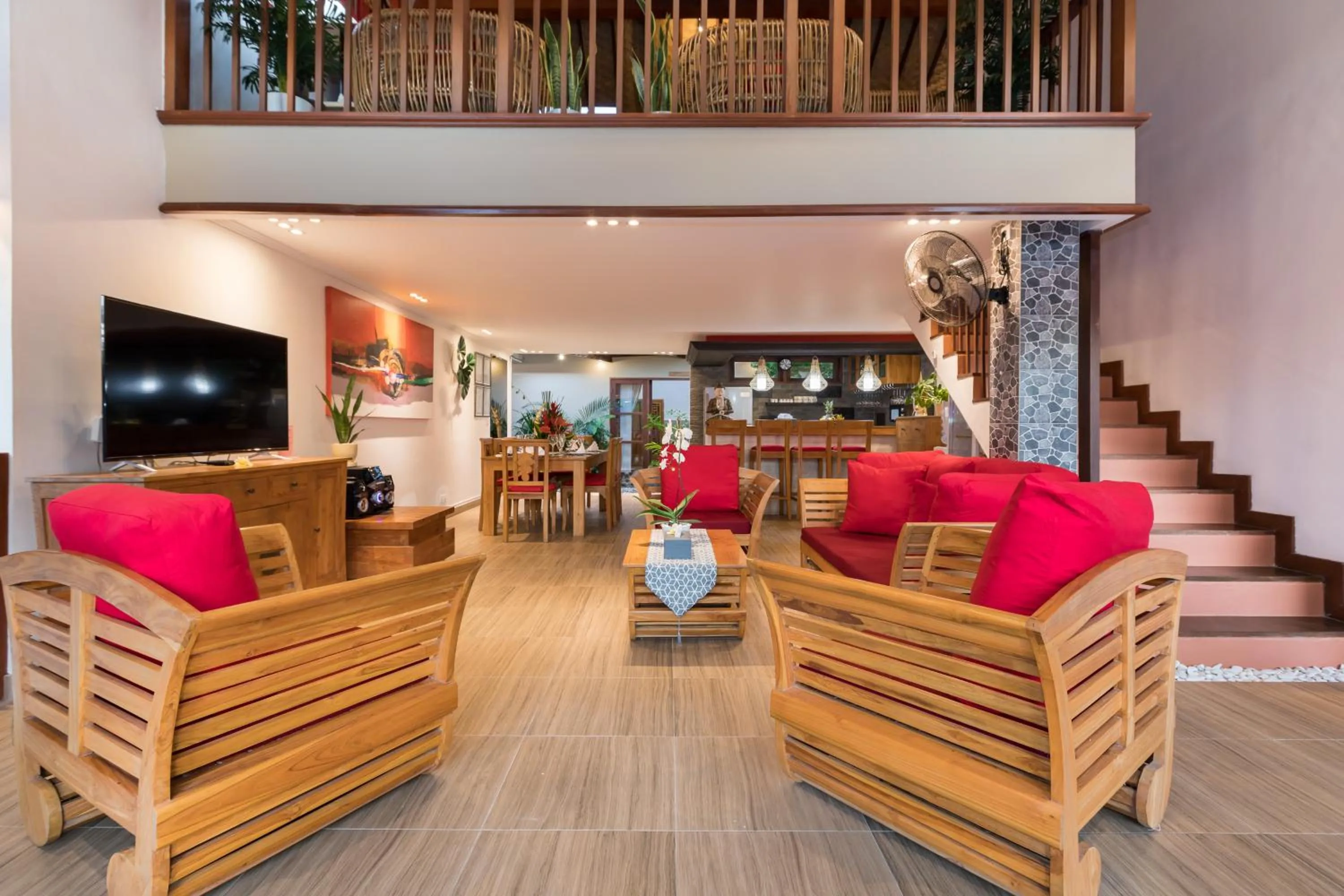 Living room in Villa SoDe Balangan by Nagisa Bali