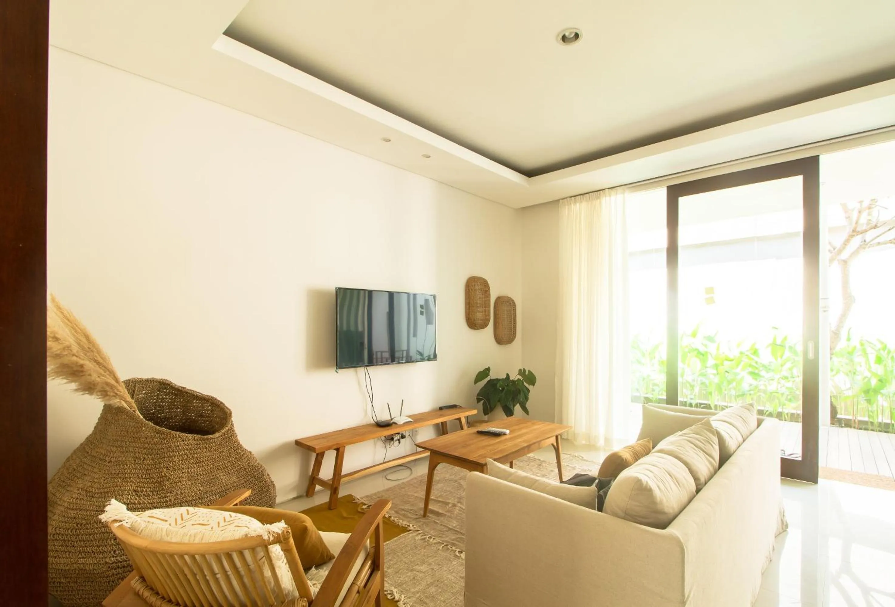 Living room in Pelangi 148 Beach Suites