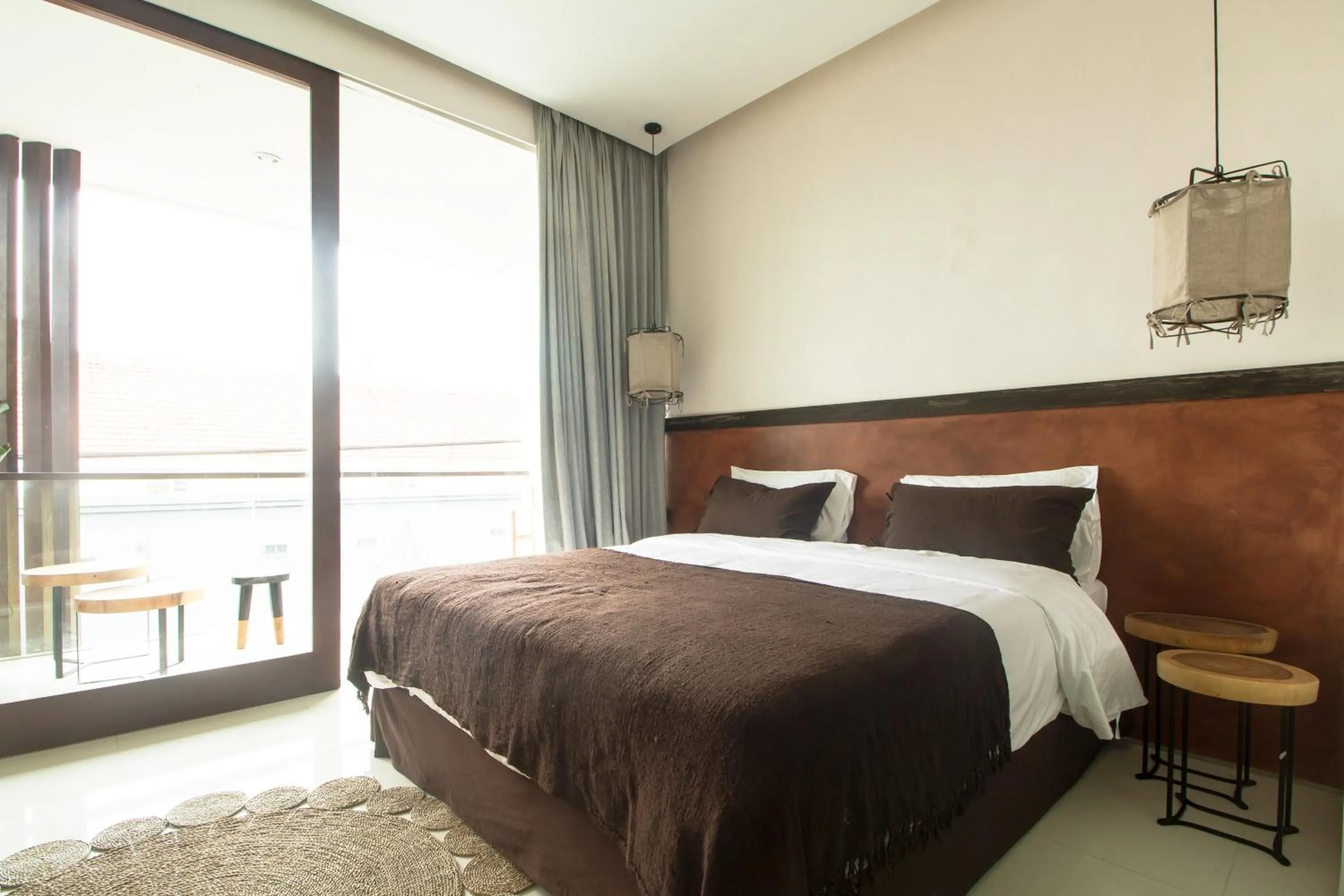 Bedroom, Bed in Pelangi 148 Beach Suites