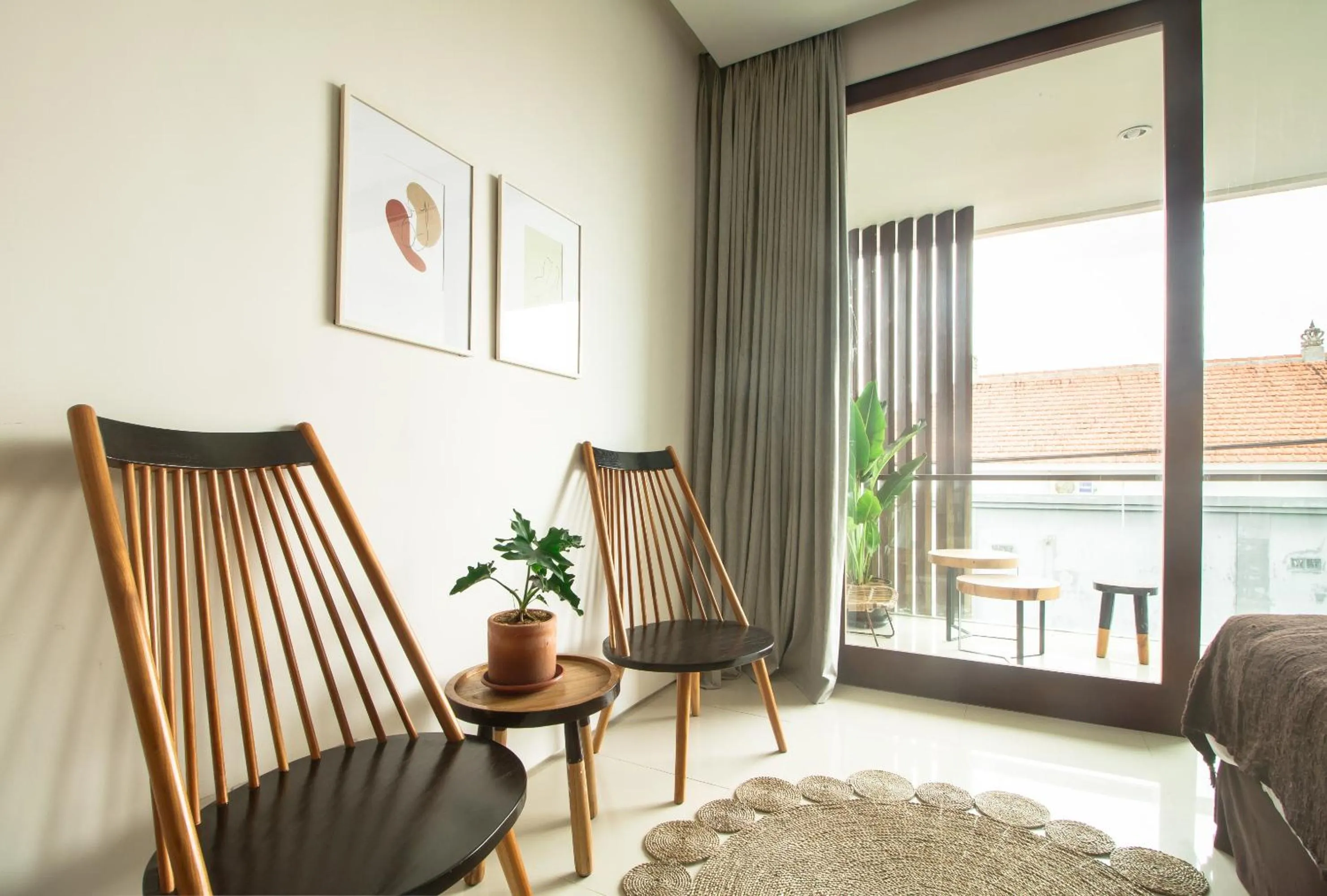 Seating area in Pelangi 148 Beach Suites