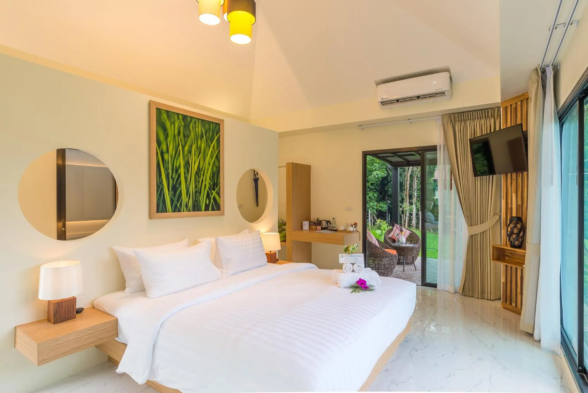 Bed in Aonang Eco Villa - SHA Extra Plus