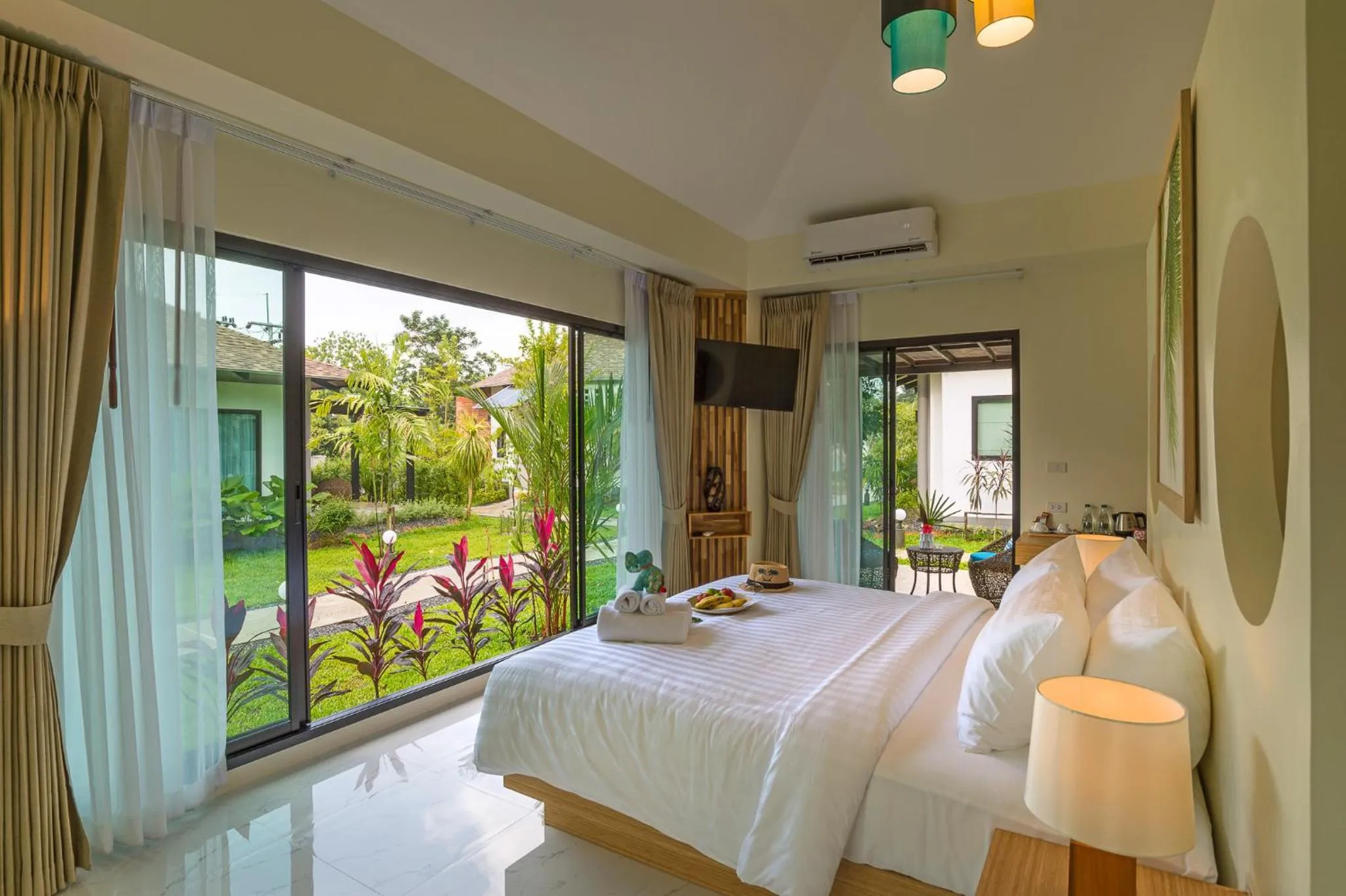 Bedroom, Bed in Aonang Eco Villa - SHA Extra Plus