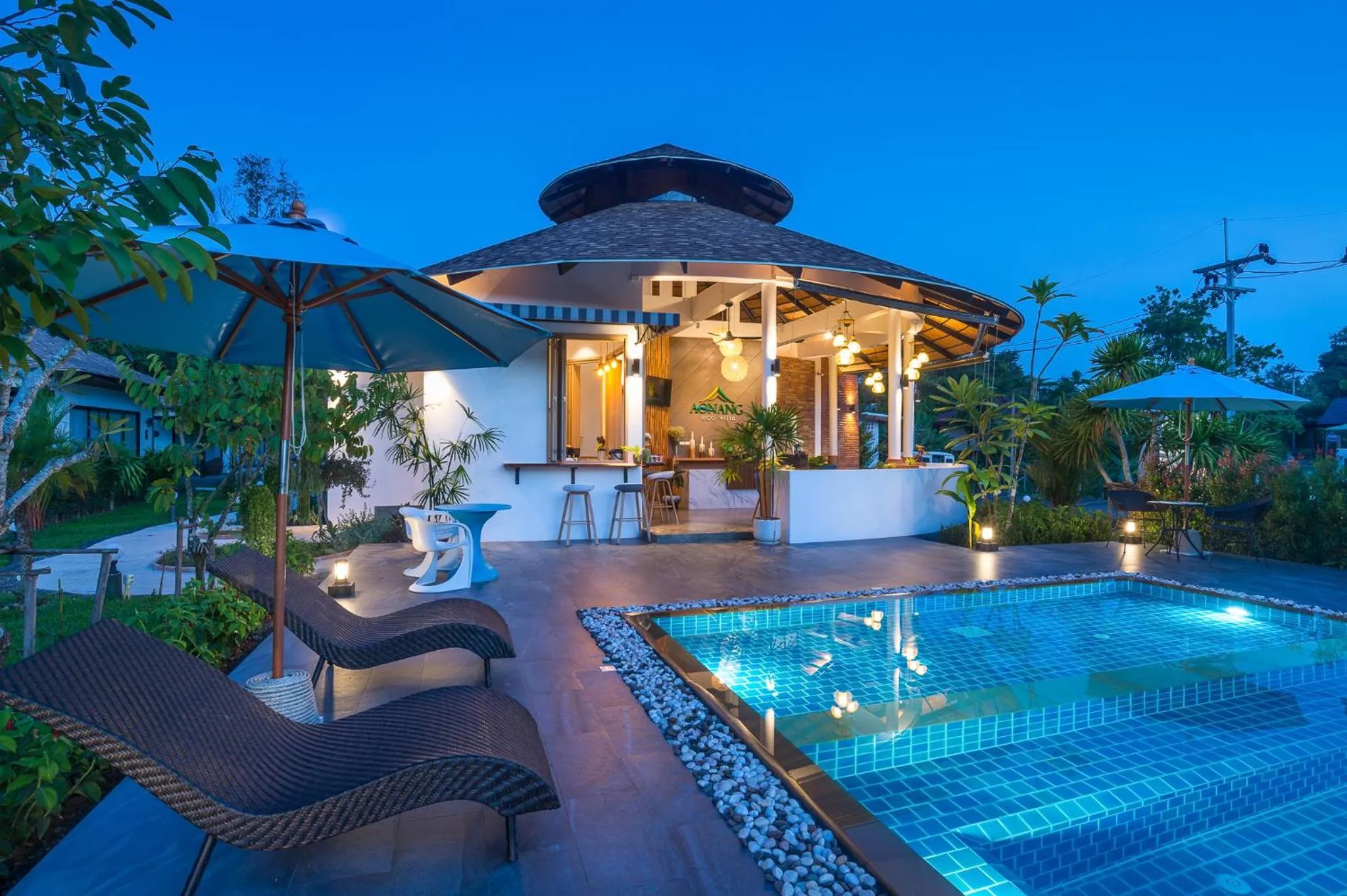 Swimming pool in Aonang Eco Villa - SHA Extra Plus