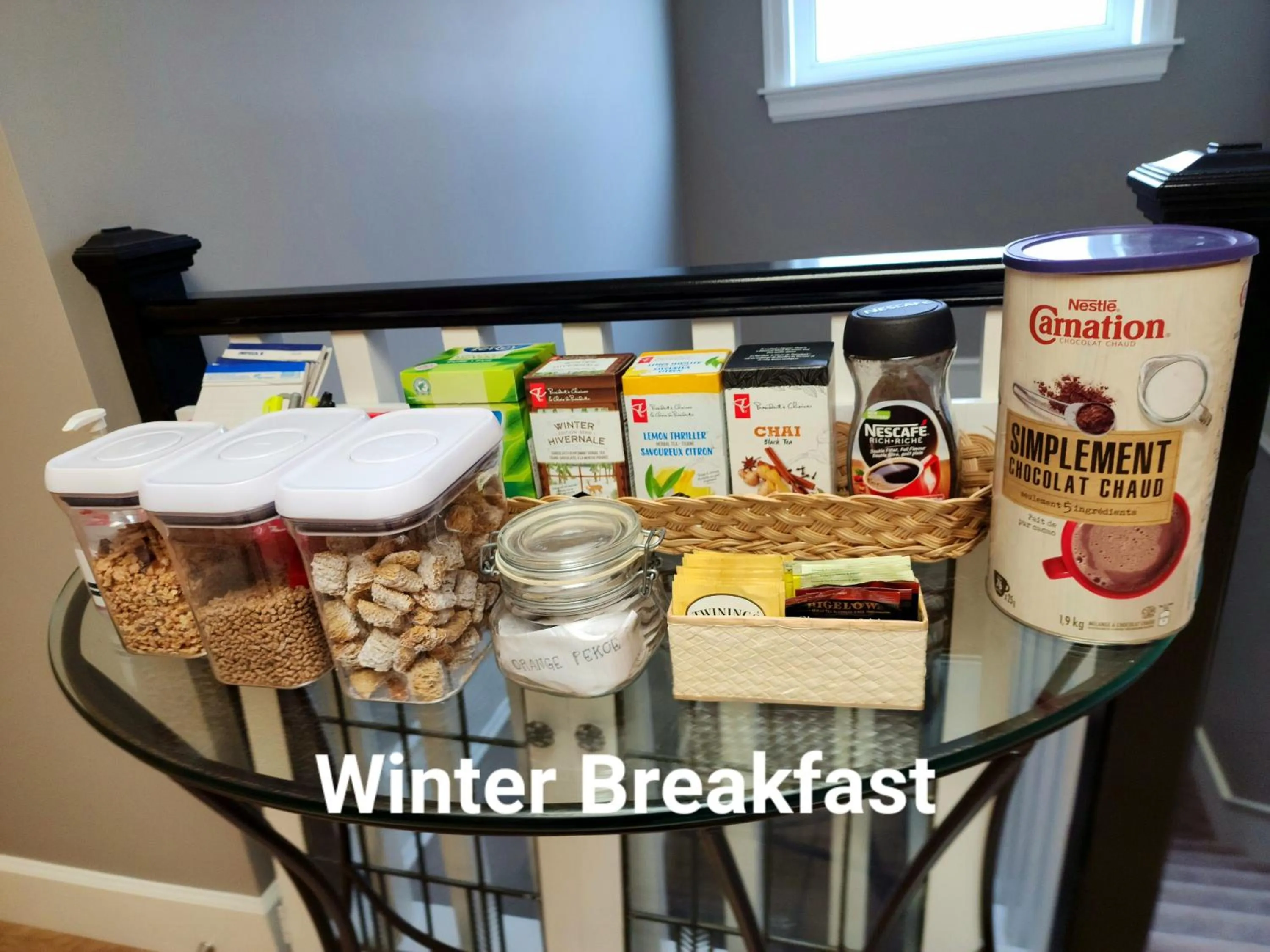 American breakfast in Vancouver Traveller B&B