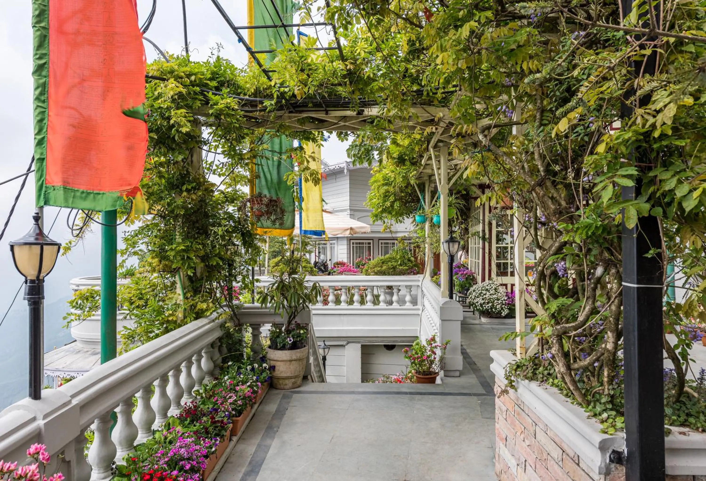 Balcony/Terrace in Udaan Dekeling Resort, Darjeeling