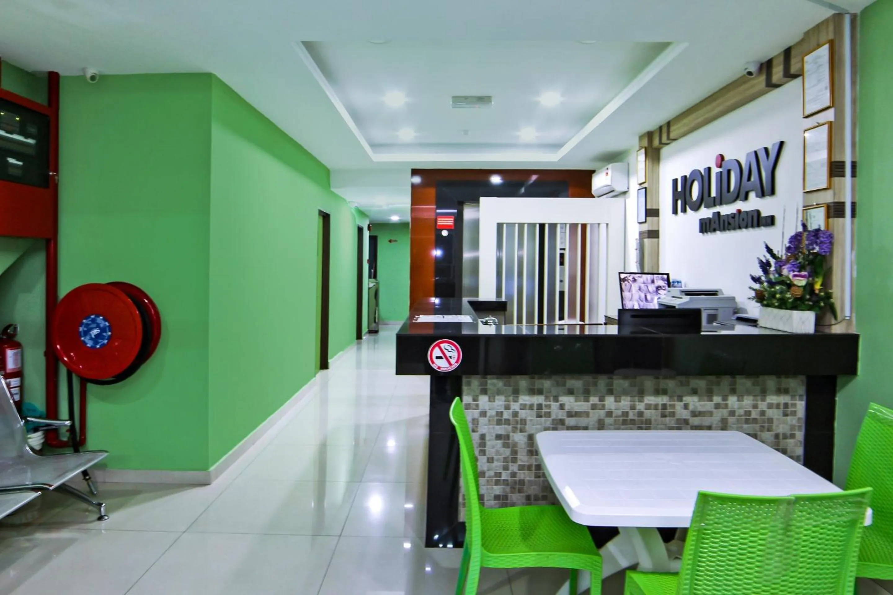 Lobby or reception in Holiday Mansion Inn Sibu