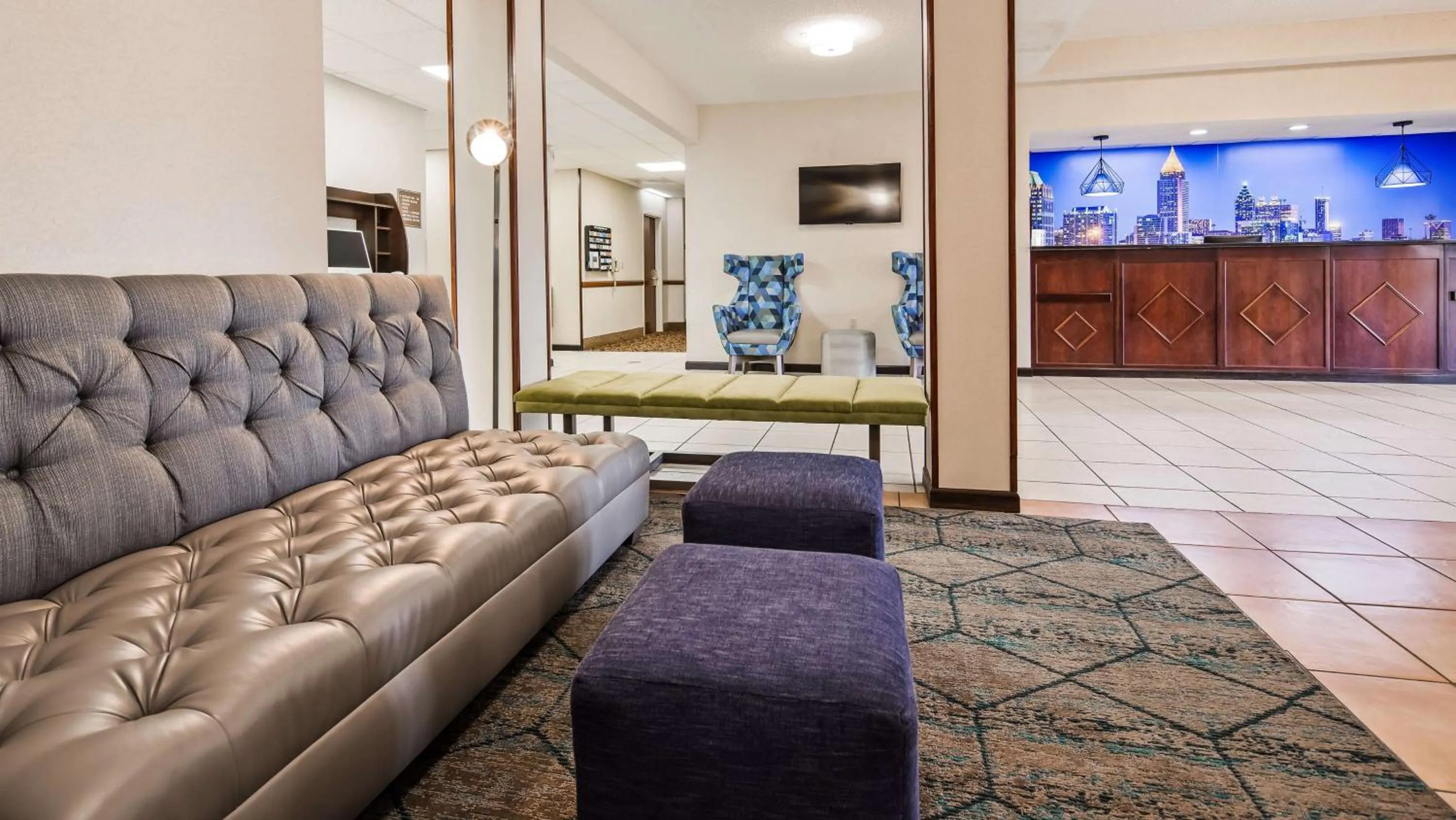 Lobby or reception in Best Western Hiram Inn and Suites