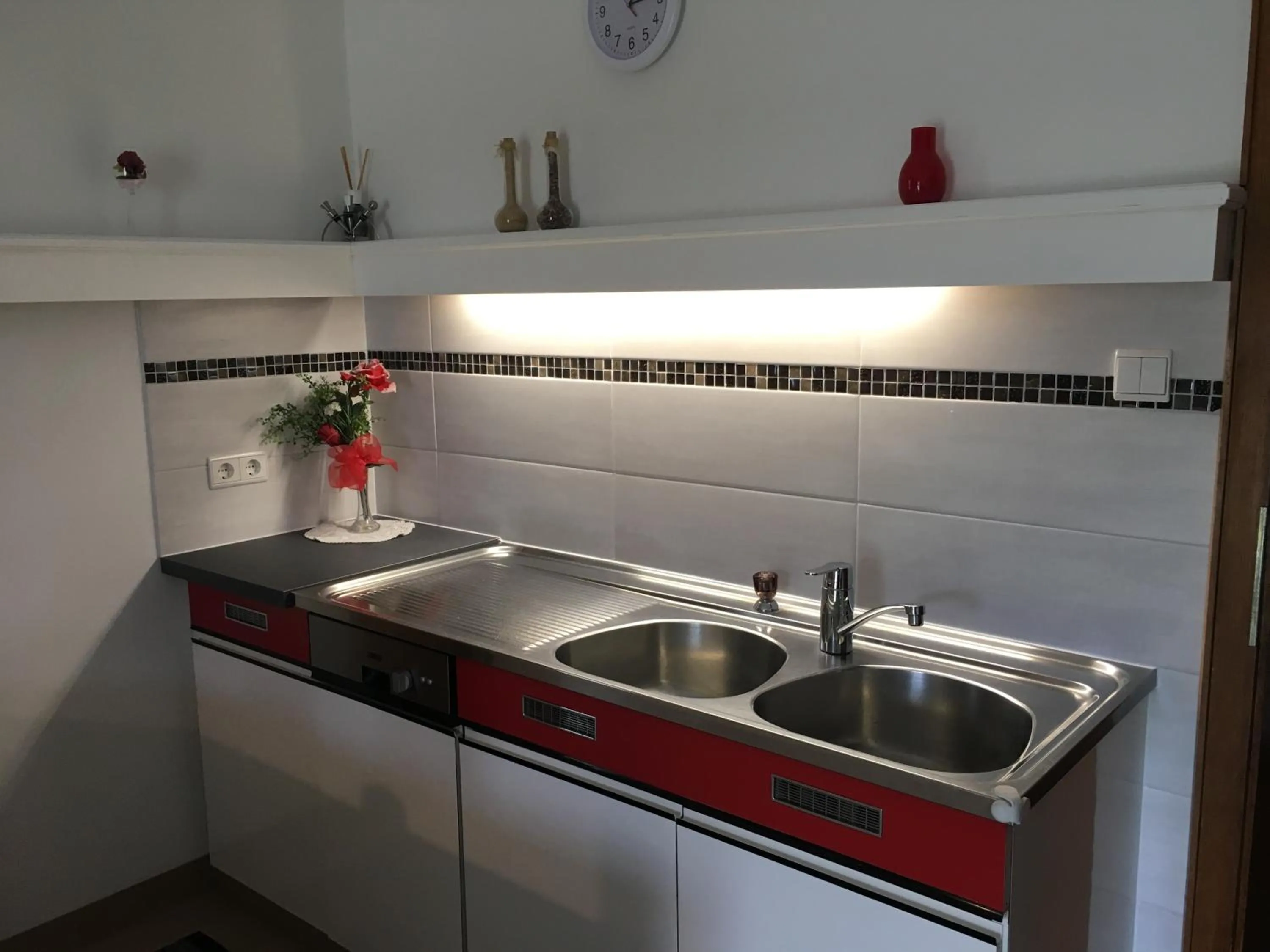 Decorative detail in Musi Appartements