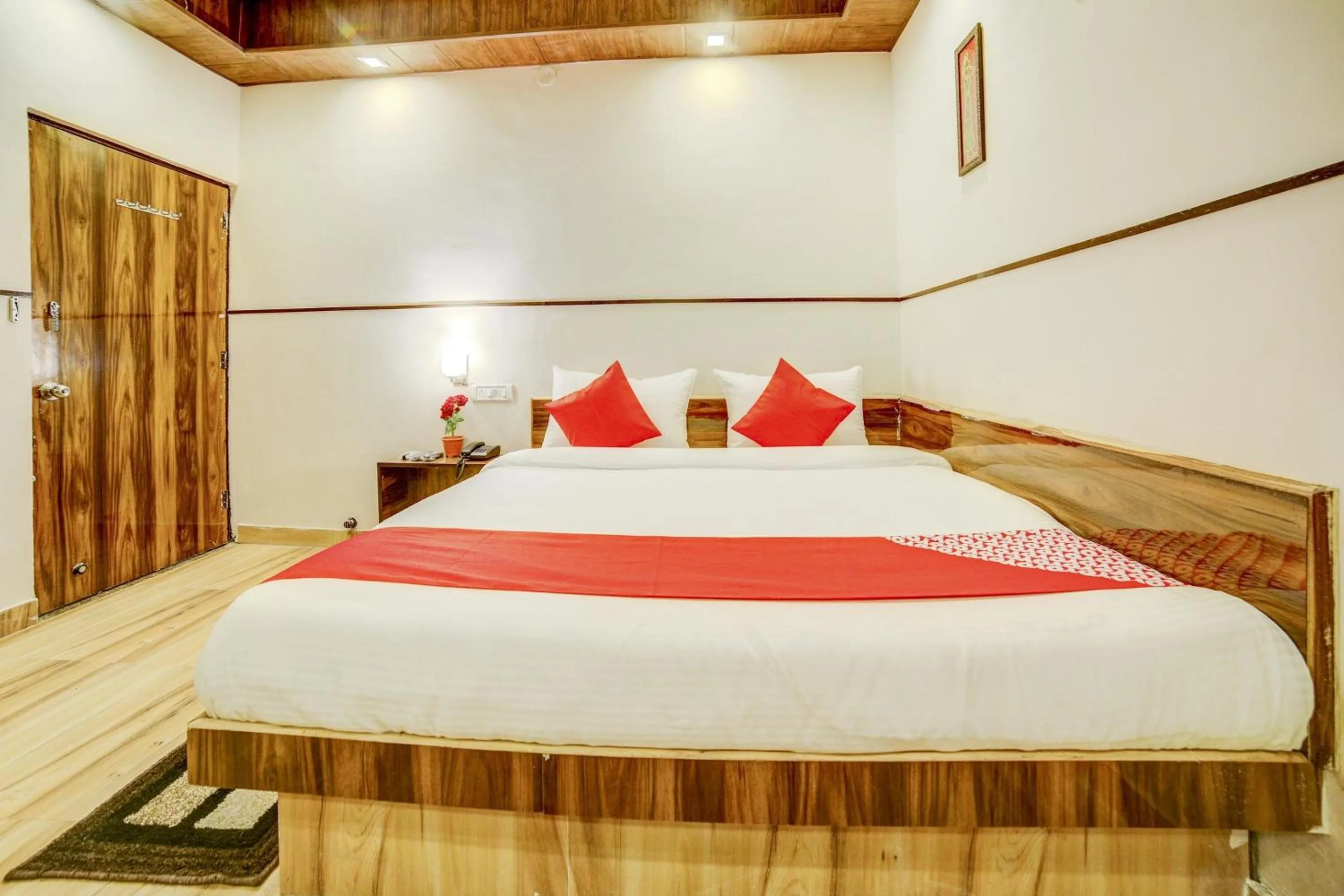 Lobby or reception, Bed in Hotel O Vip