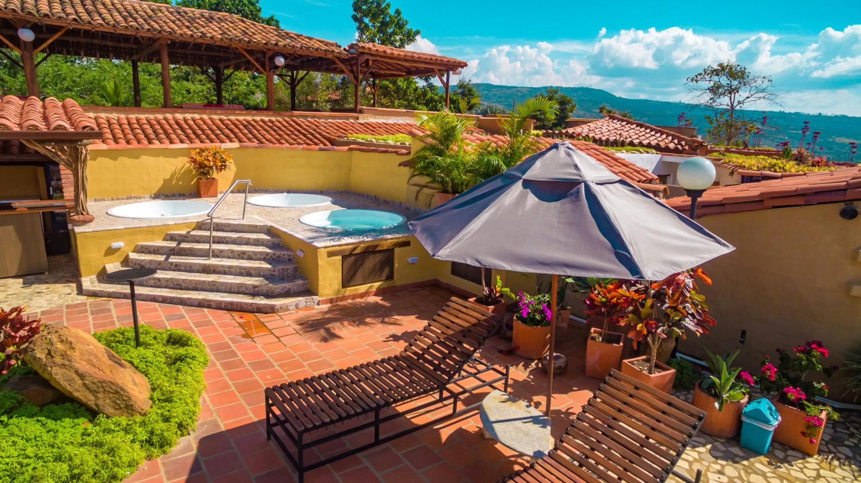 Hot Tub in Hotel Terra Barichara