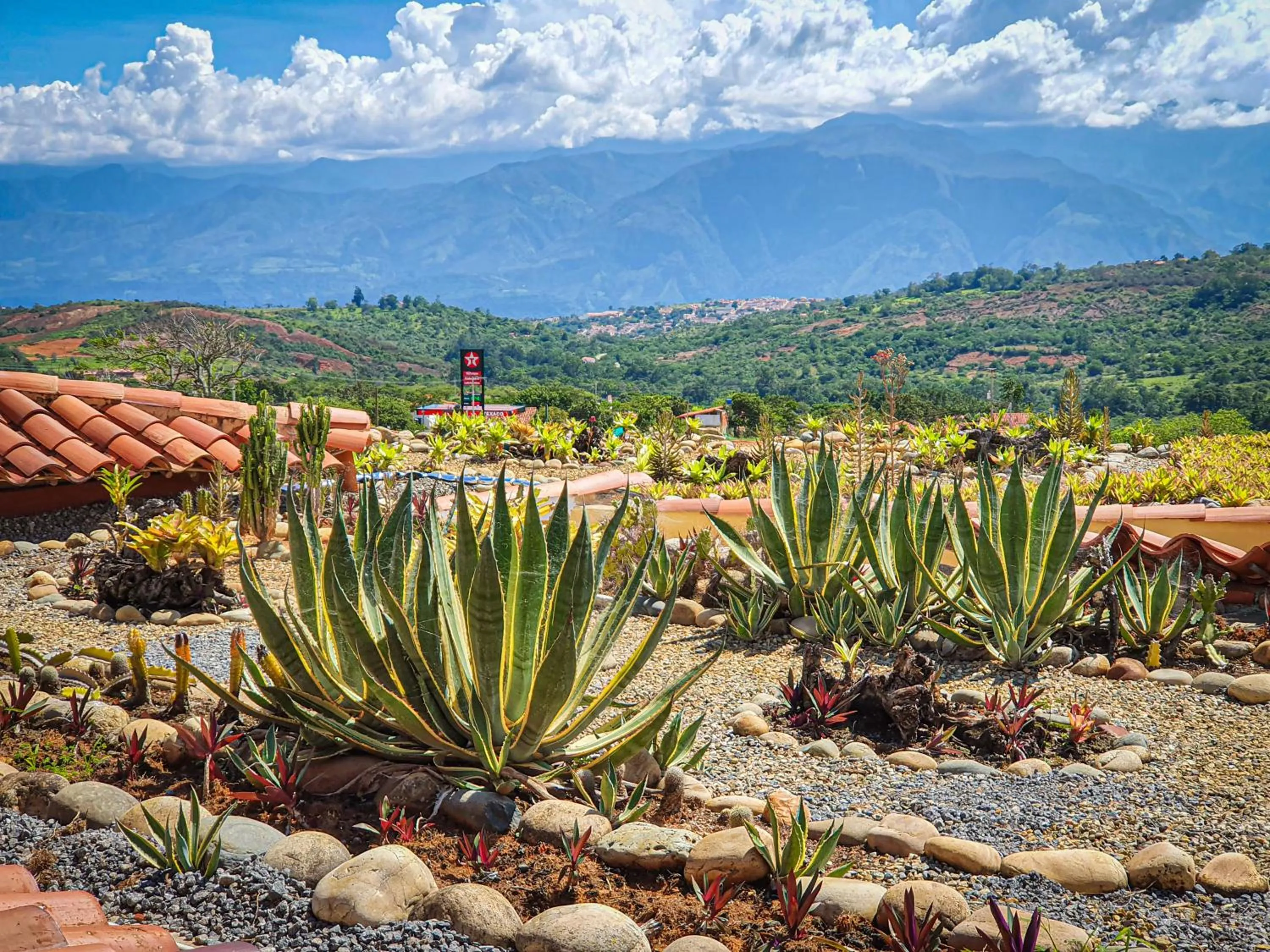 Natural landscape in Hotel Terra Barichara