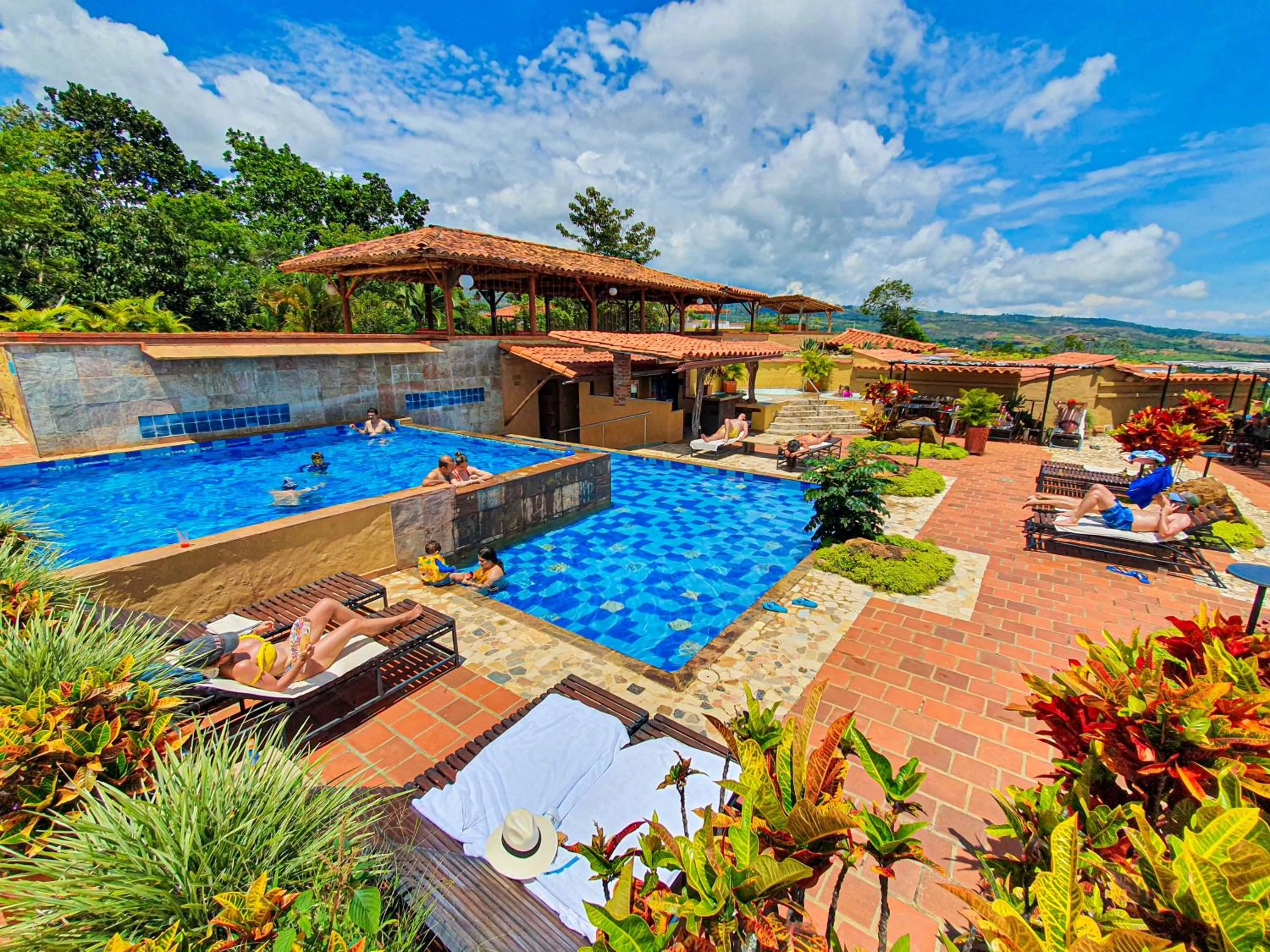 Hot Tub in Hotel Terra Barichara