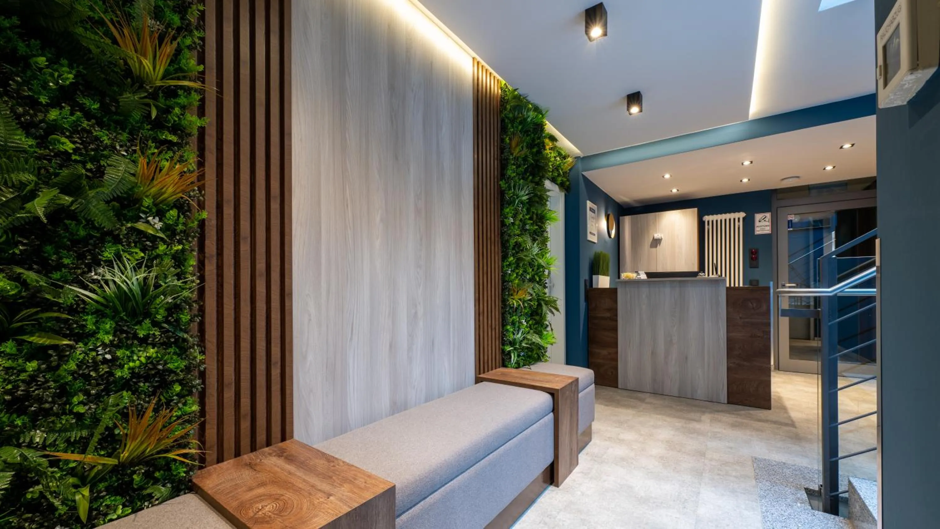 Lobby or reception in Hotel Metropol