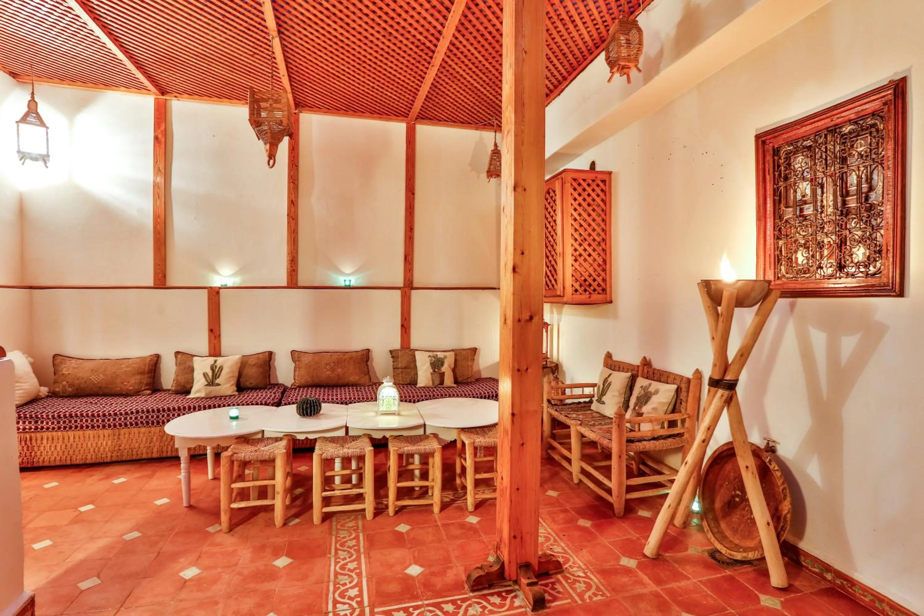 Patio in Riad Dada Mouss & Suites