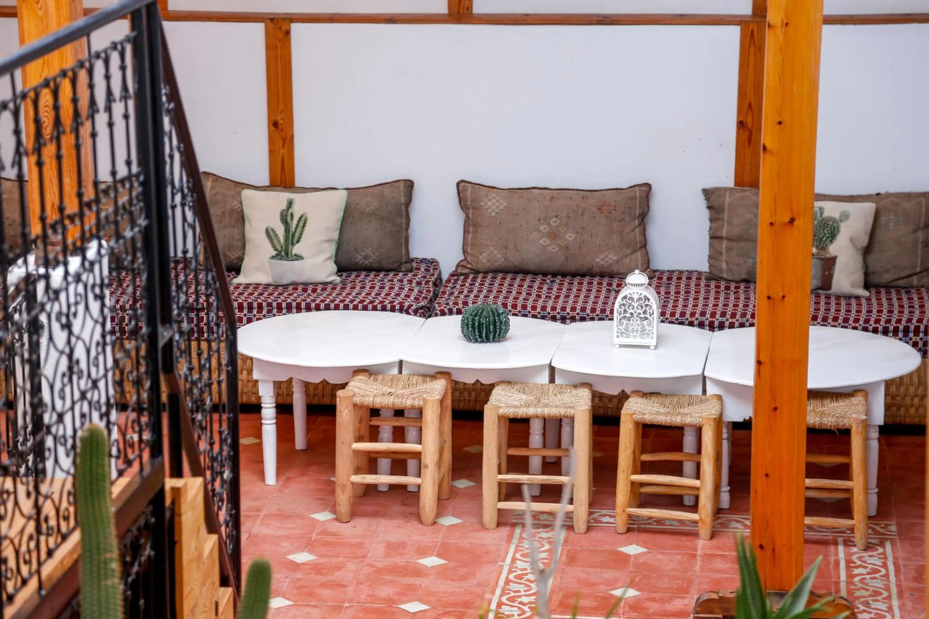 Patio in Riad Dada Mouss & Suites