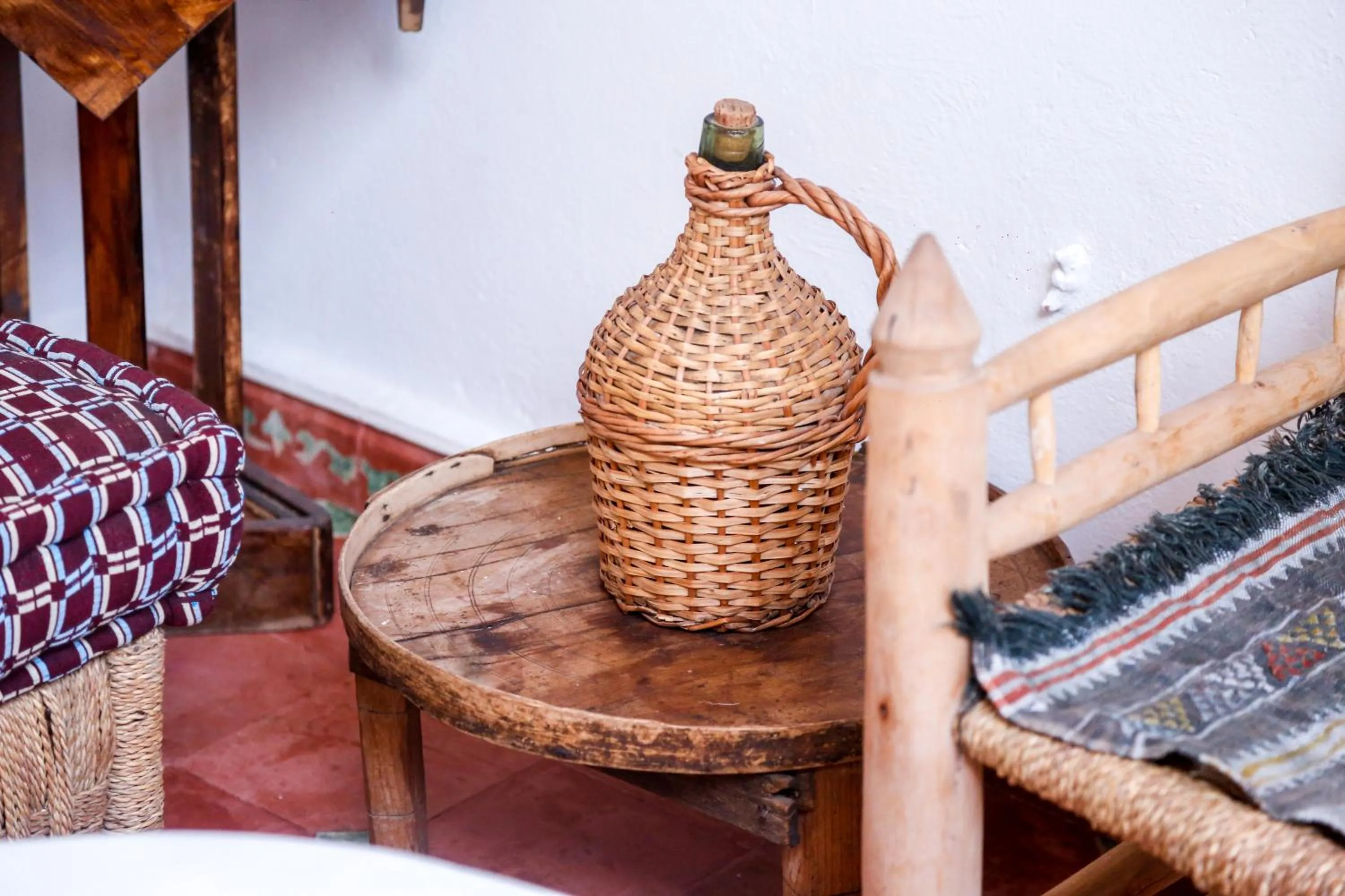 Decorative detail in Riad Dada Mouss & Suites