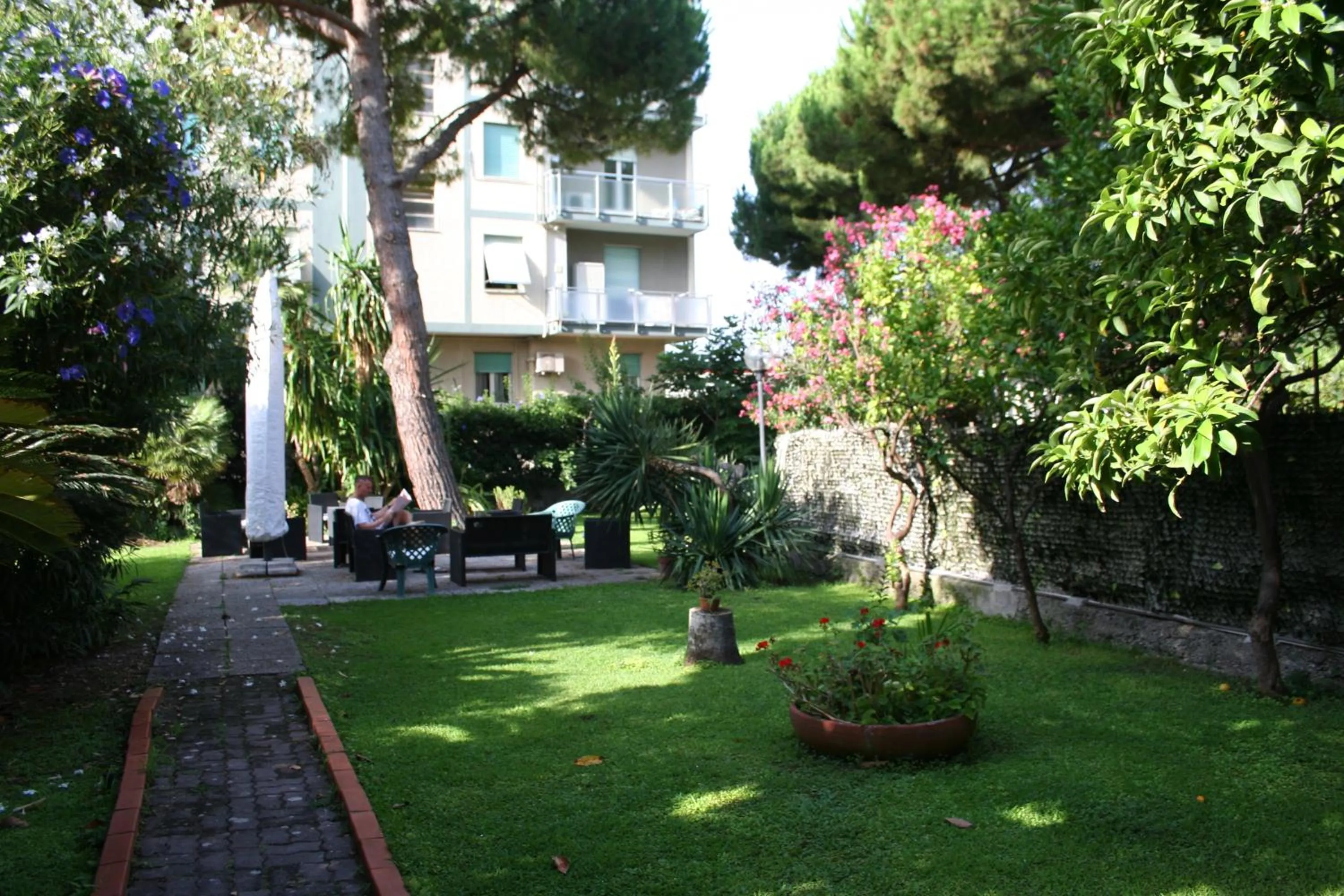 Garden in Hotel Rosalia