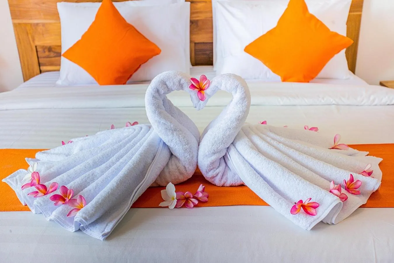 Bed in Ambengan Private Villas