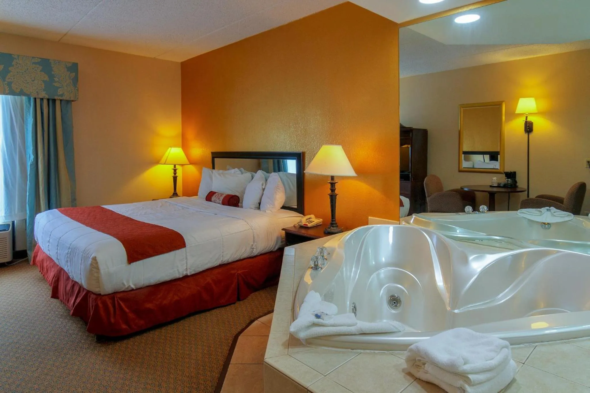 Bed in Hotel M Mount Pocono