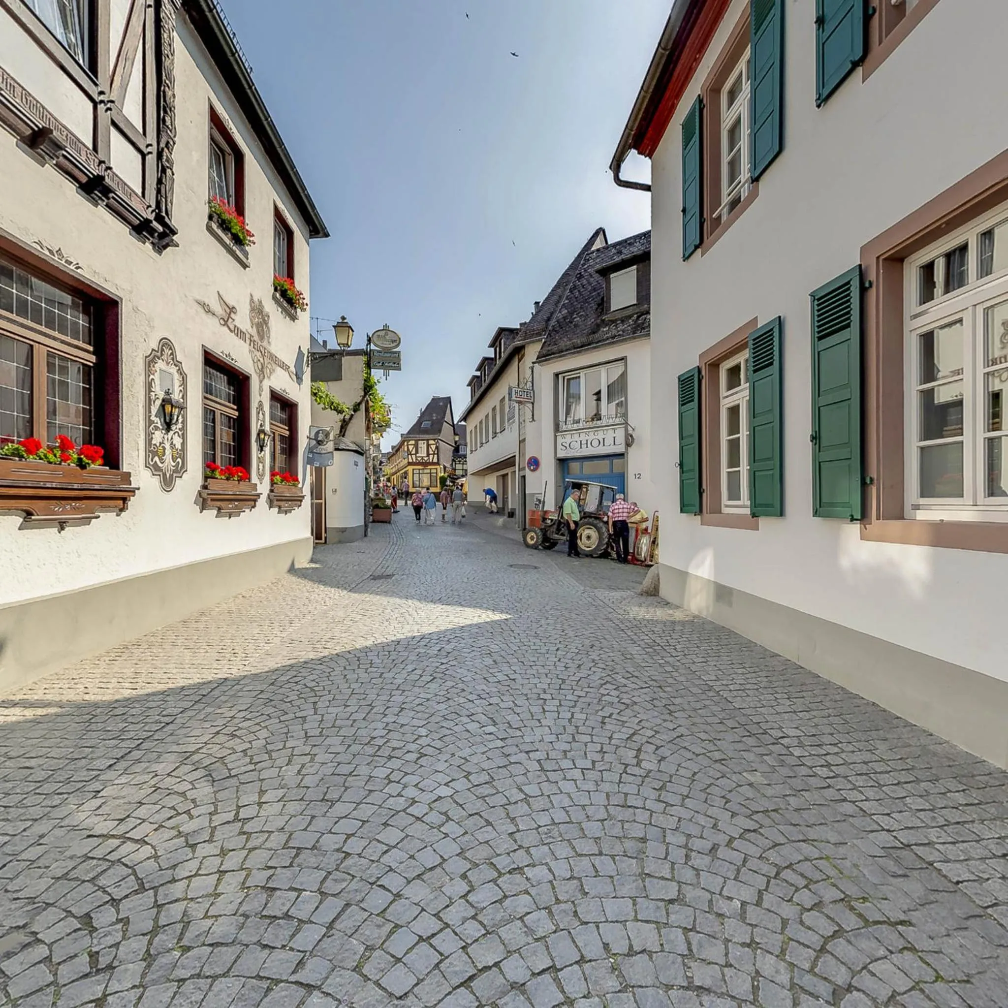 Property building in Hotel Felsenkeller