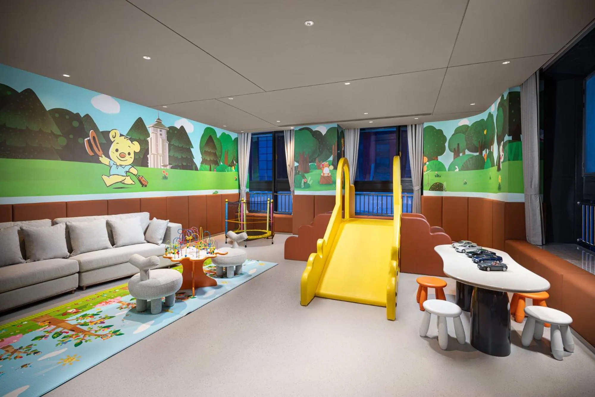 Seating area in Somerset Zhongmao Changchun