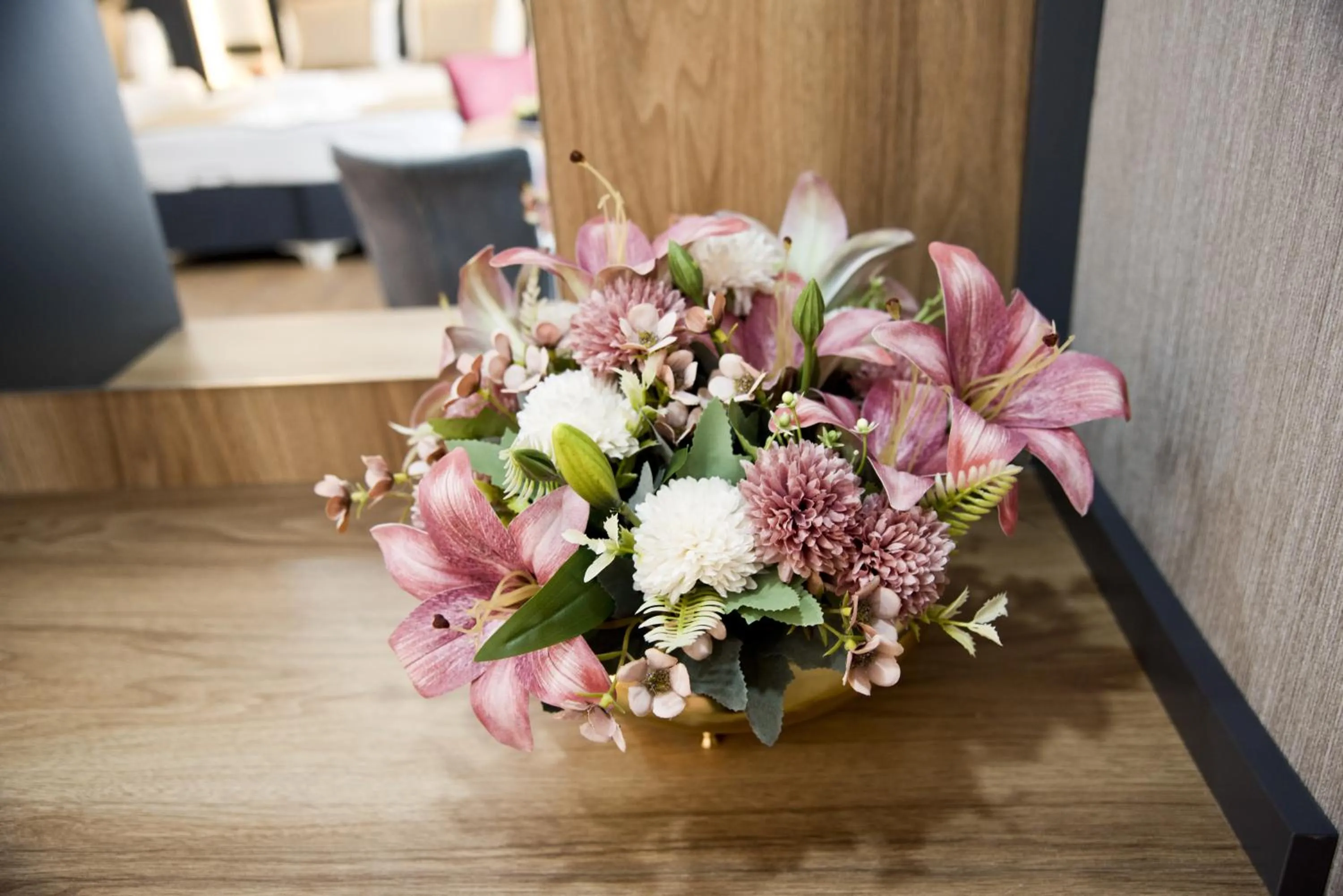 Seating area in Grand Bagoz Hotel
