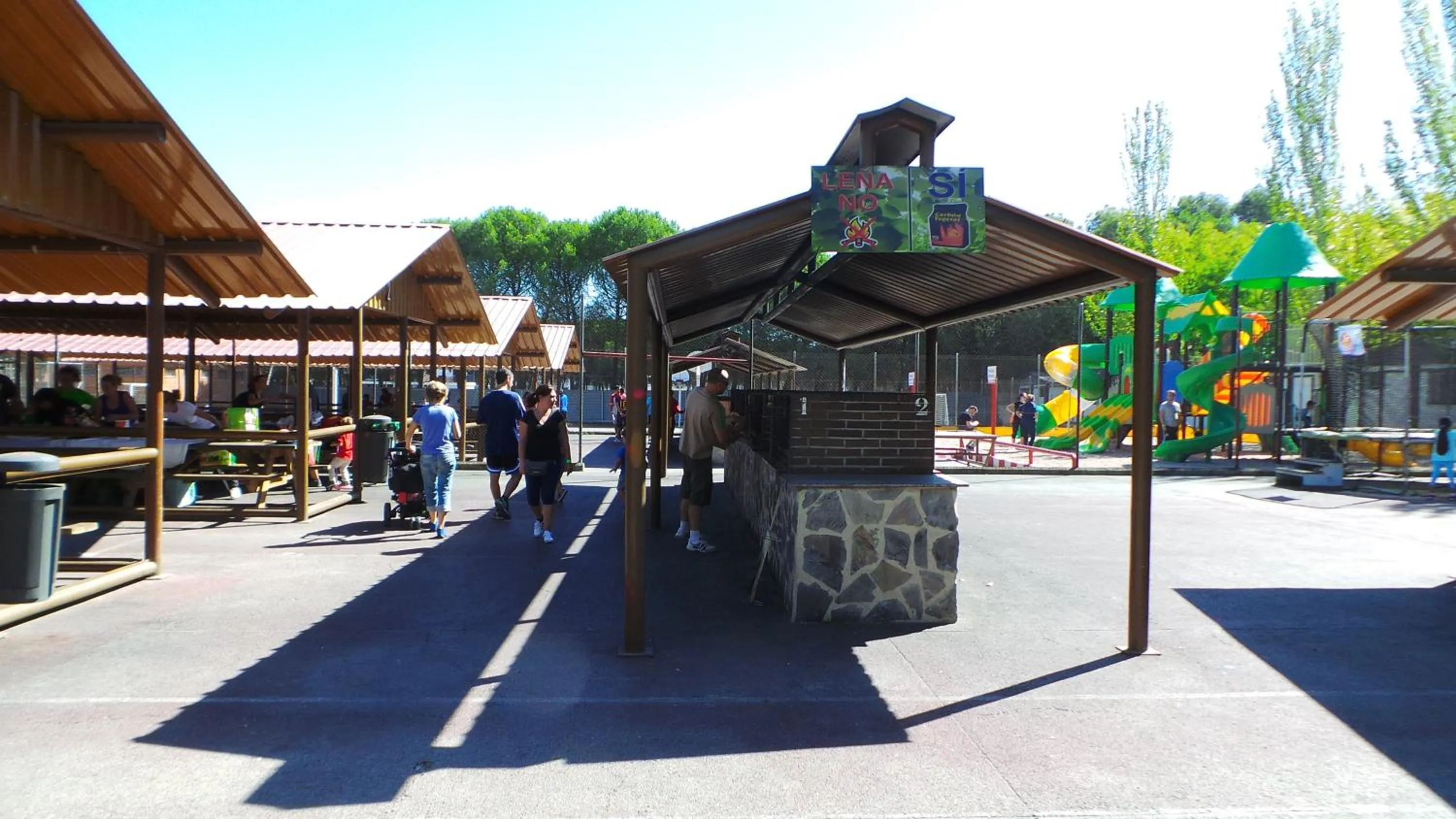 Children play ground in Bungalows Alpha
