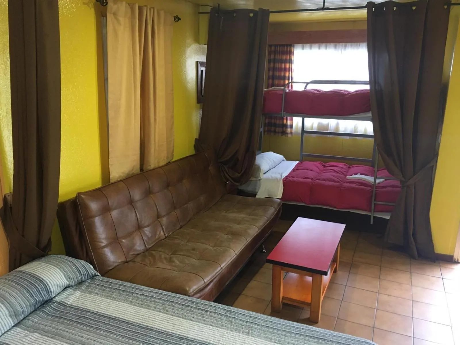 Bed in Bungalows Alpha