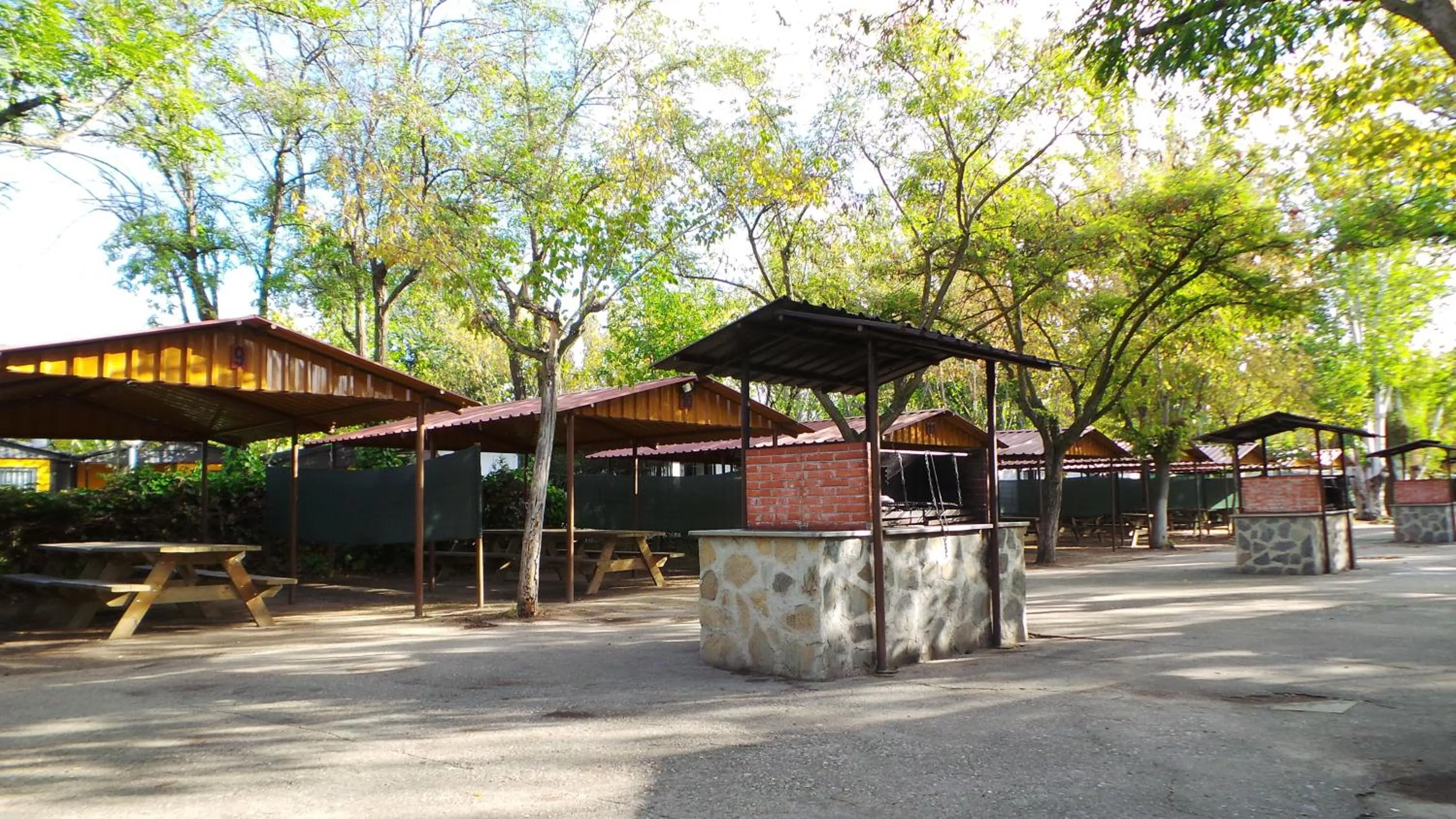 Patio in Bungalows Alpha