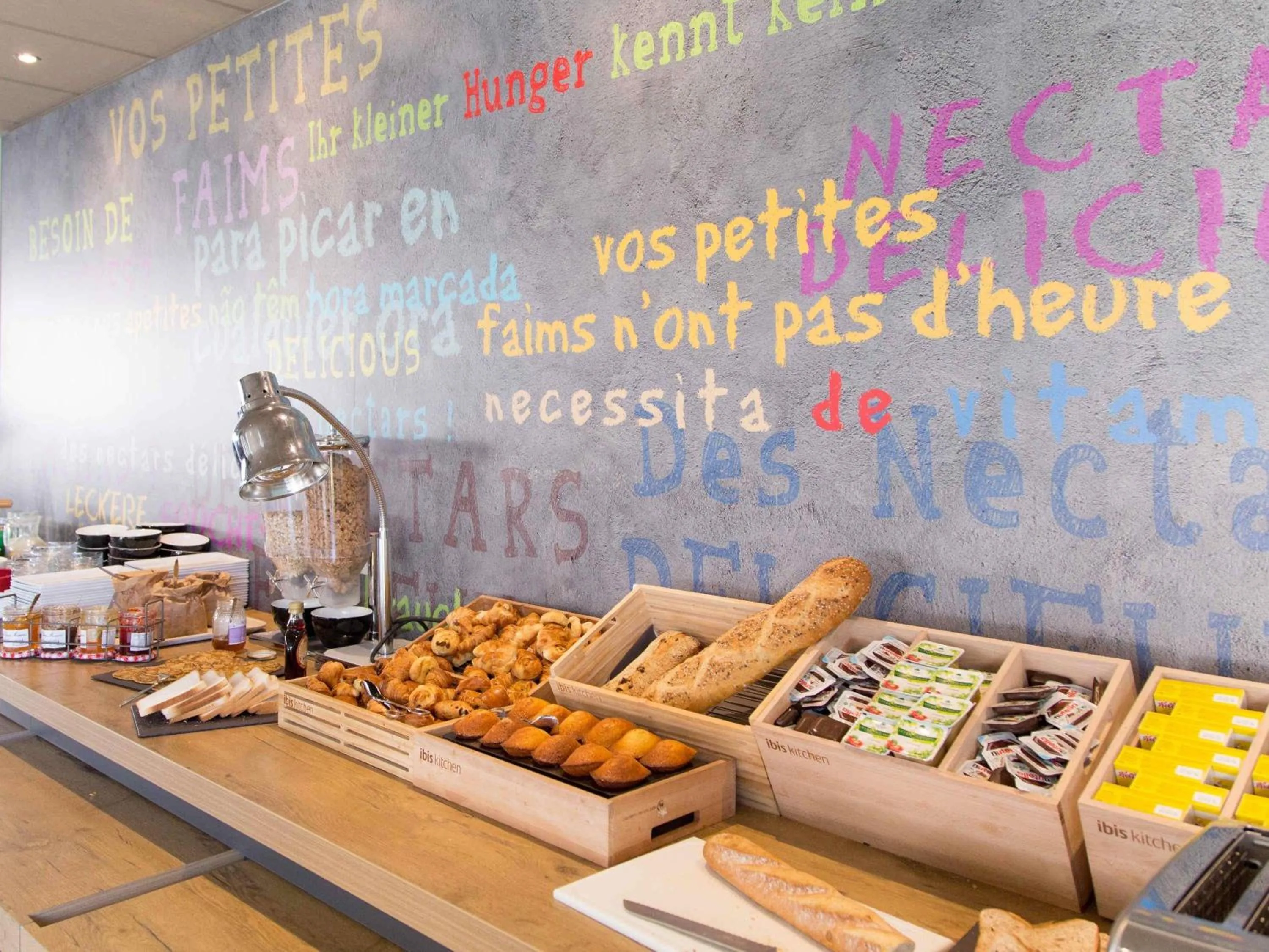 Breakfast in Ibis Toulouse Purpan Aeroport