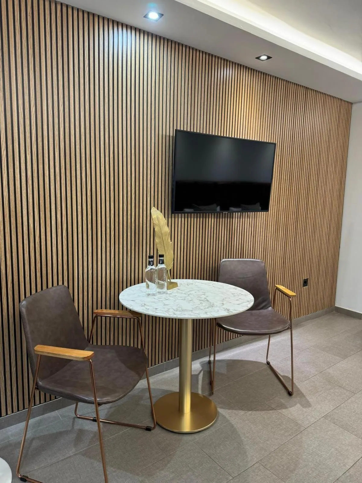 Living room in Poem Suites, Las Canteras