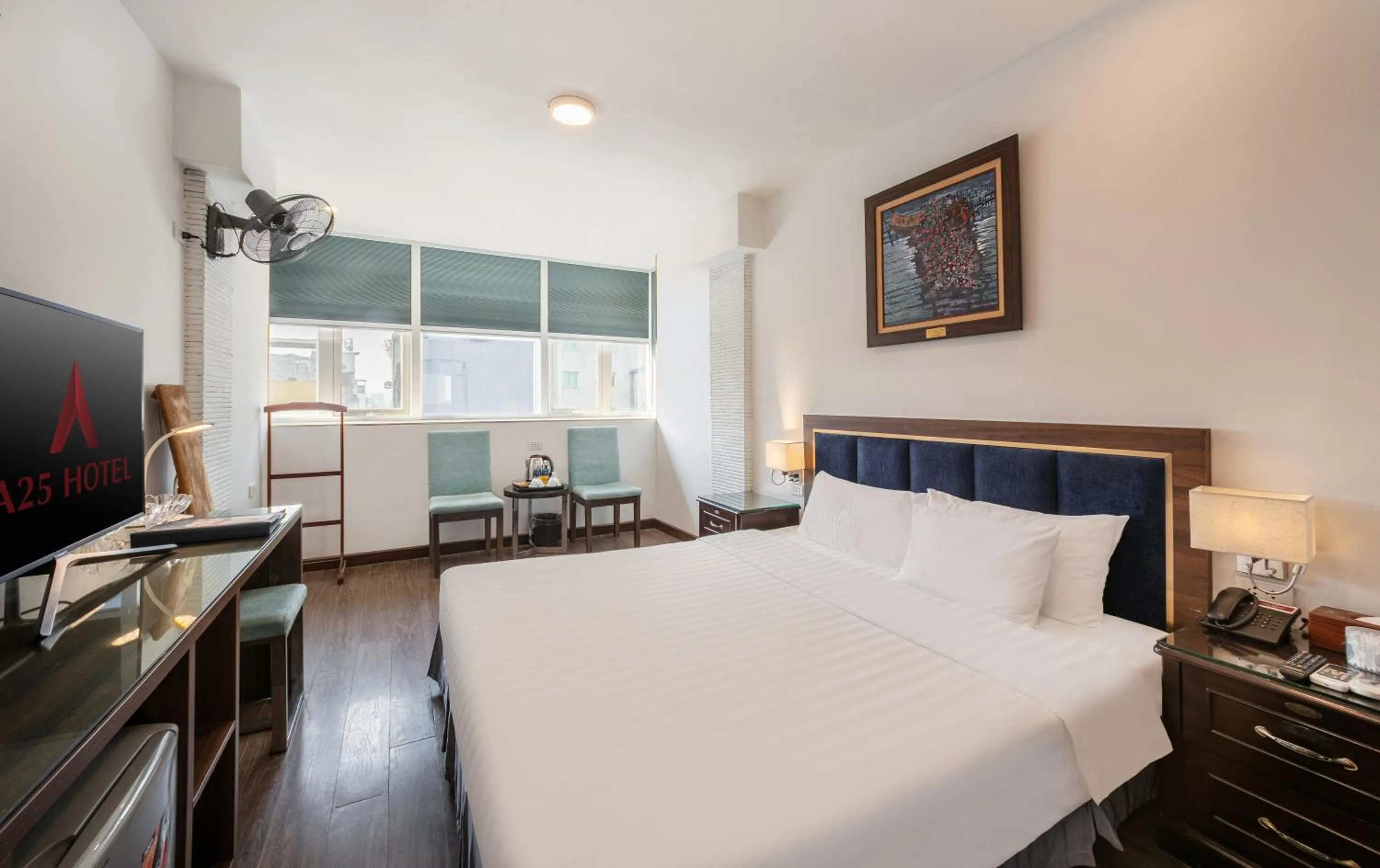 Bed in A25 Hotel - 88 Nguyễn Khuyến