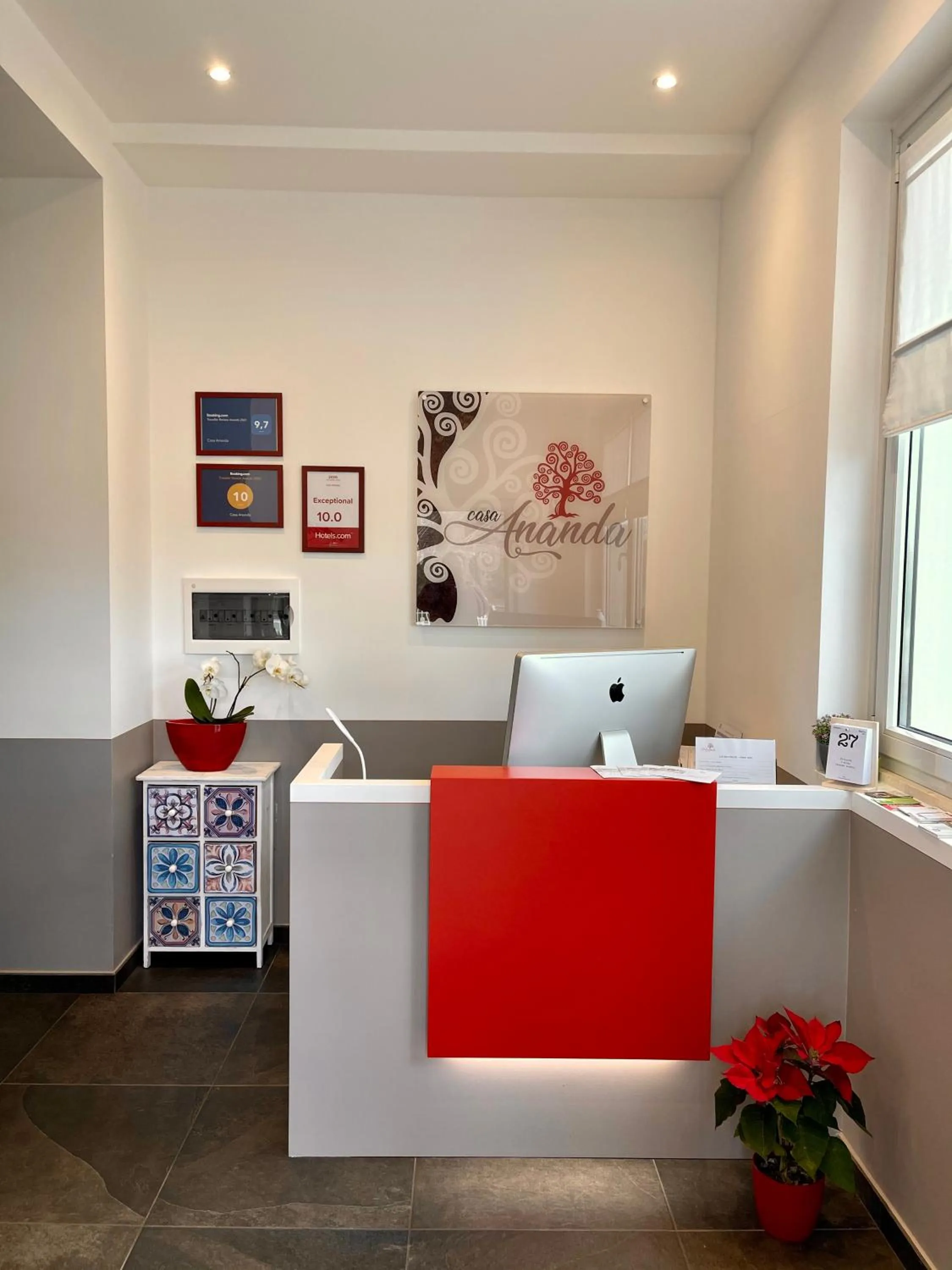 Lobby or reception in Casa Ananda