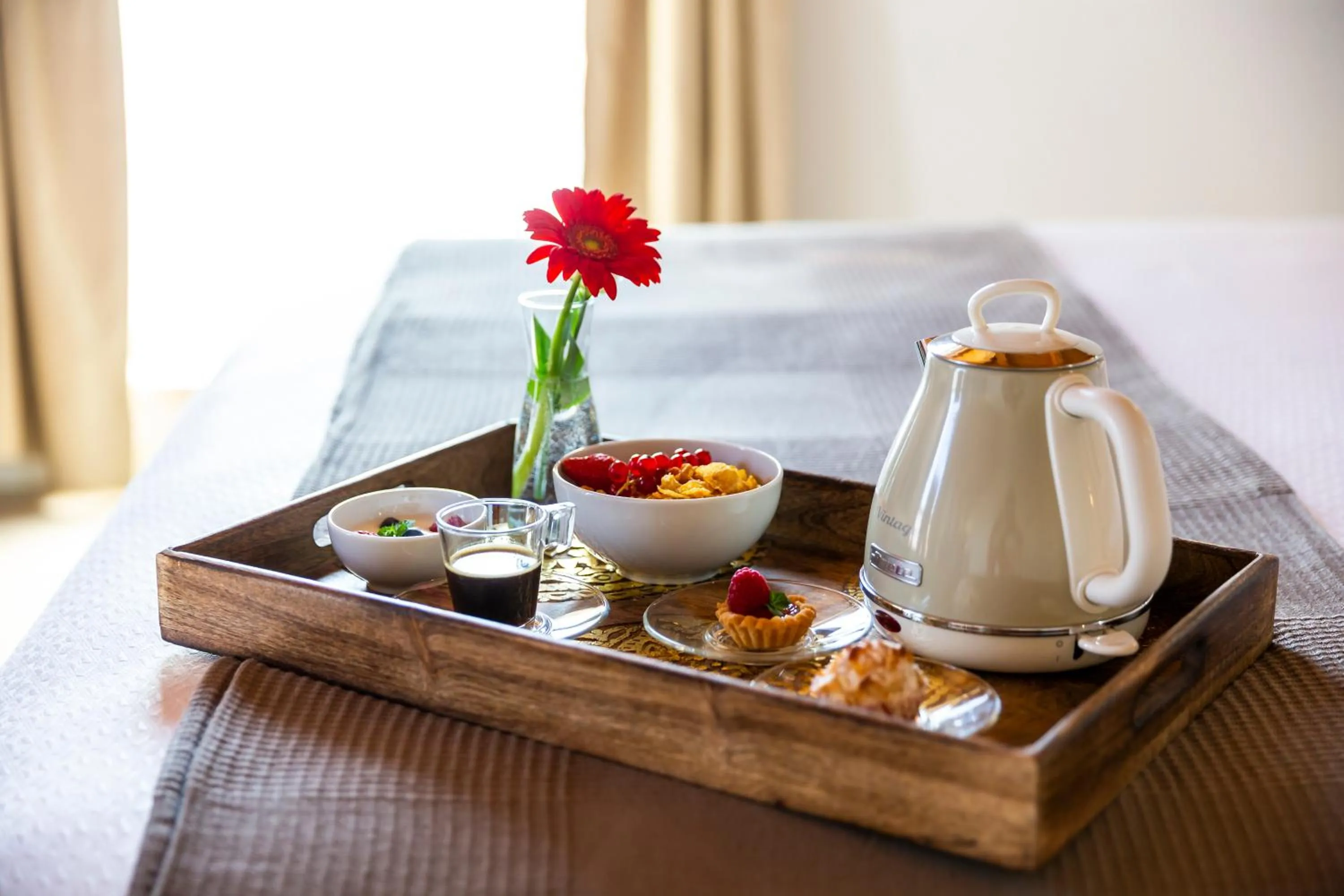 Breakfast, Bed in Casa Ananda