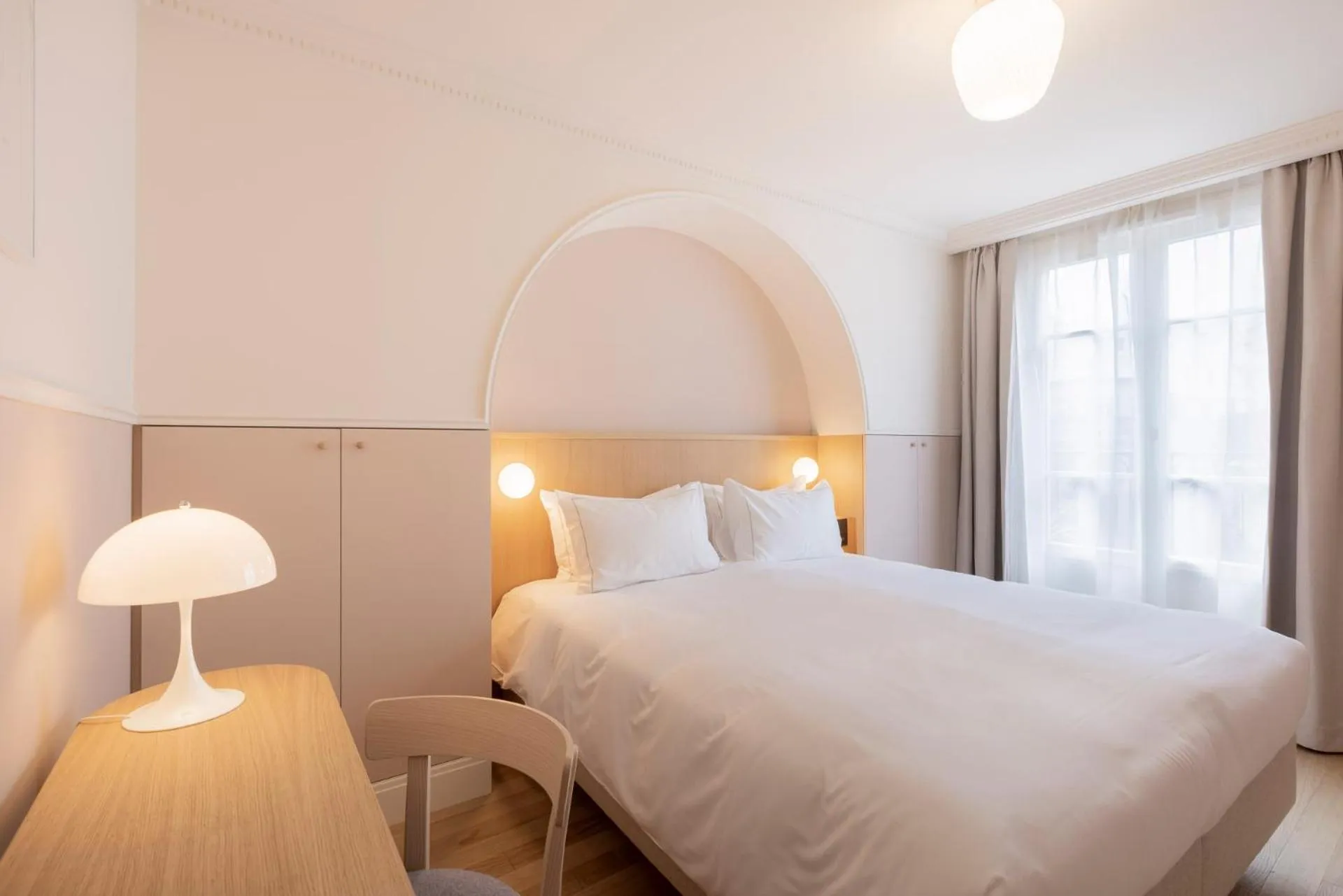 Bed in Hôtel Oratio