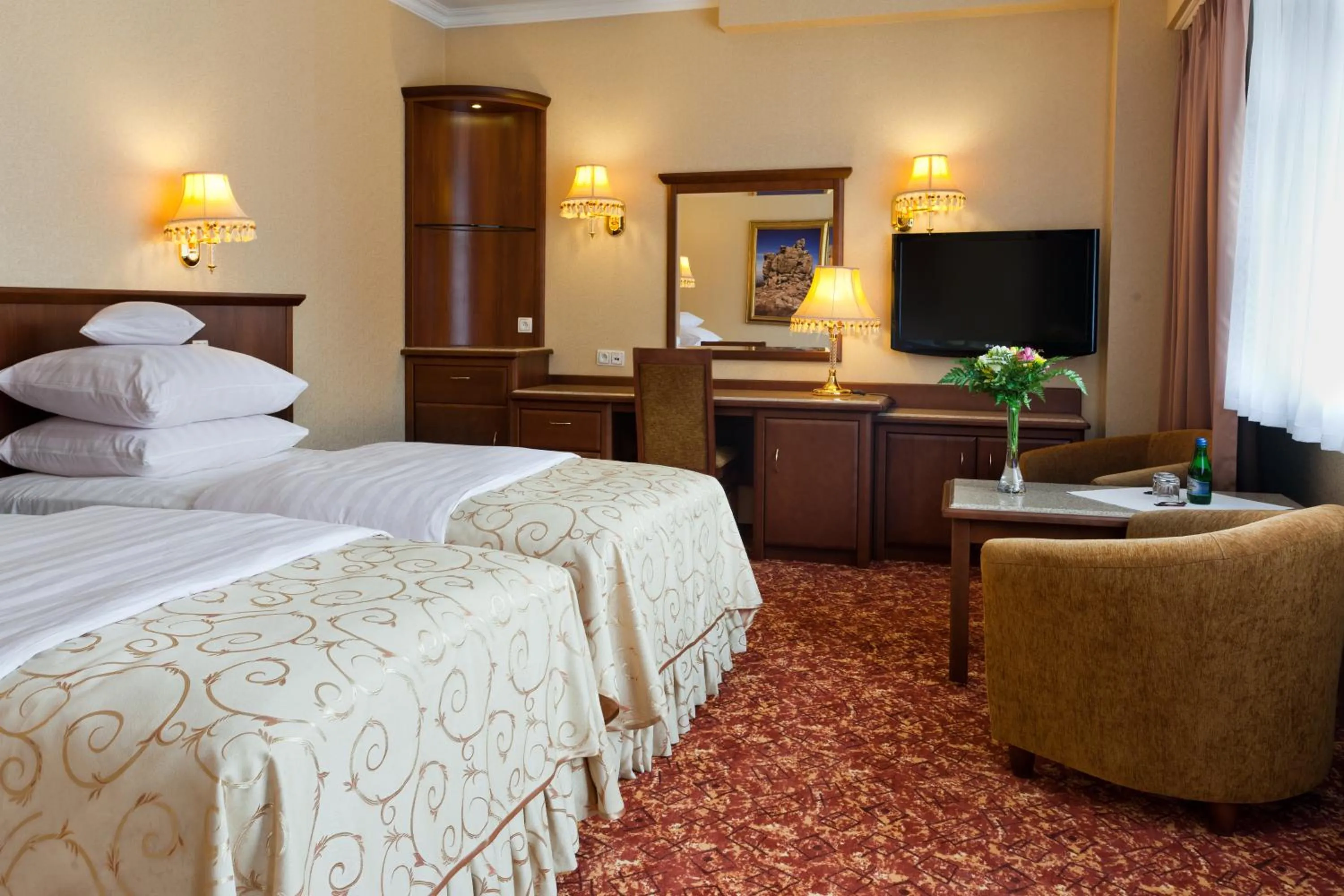 Photo of the whole room, Bed in Hotel Gołębiewski Karpacz