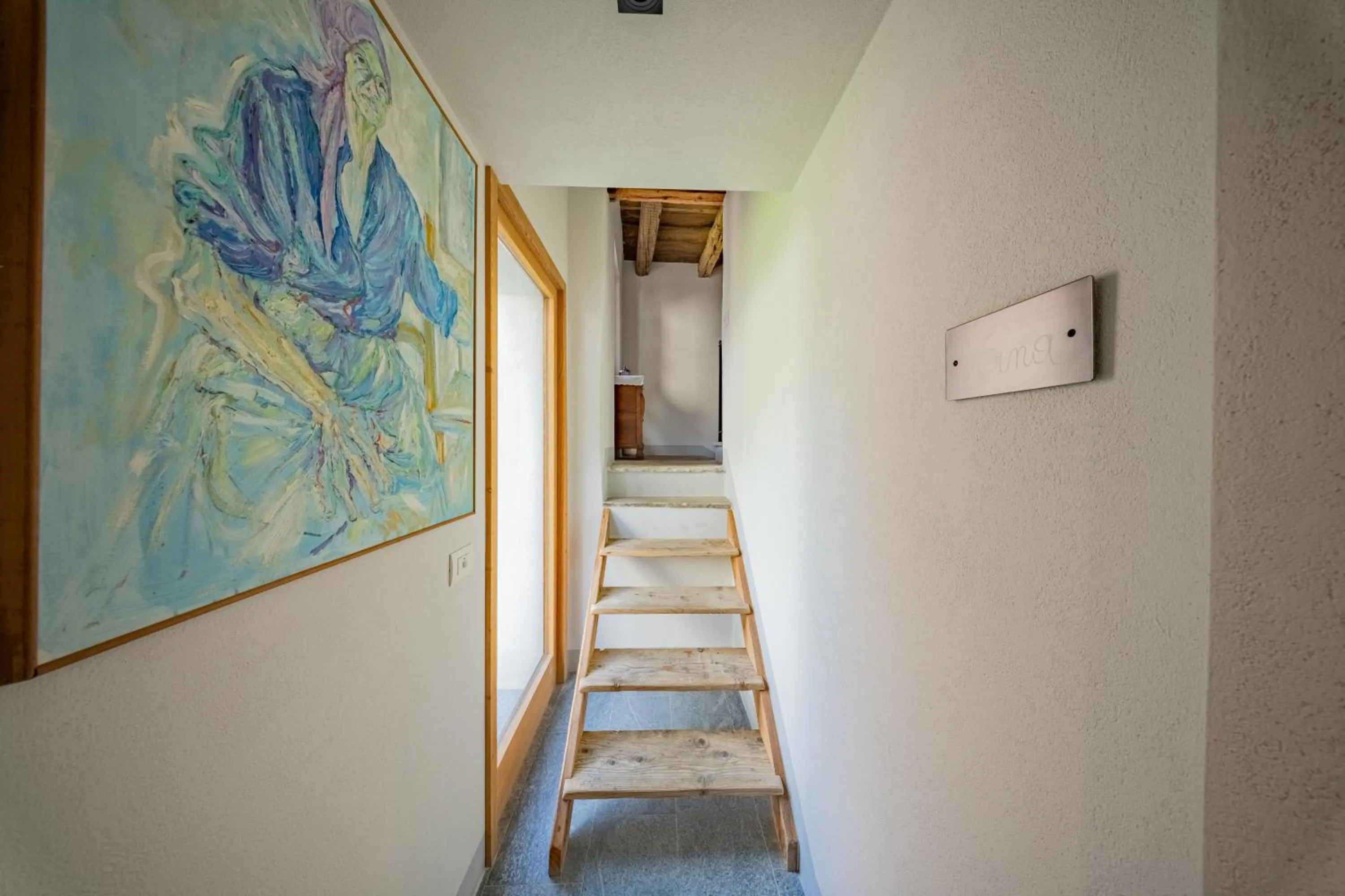 Decorative detail in Casa Pasini-Foresteria