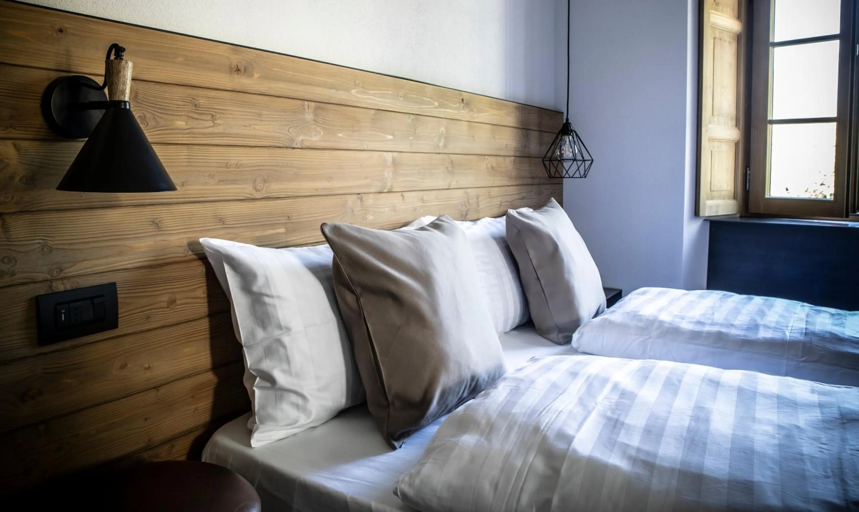 Bed in Casa Pasini-Foresteria